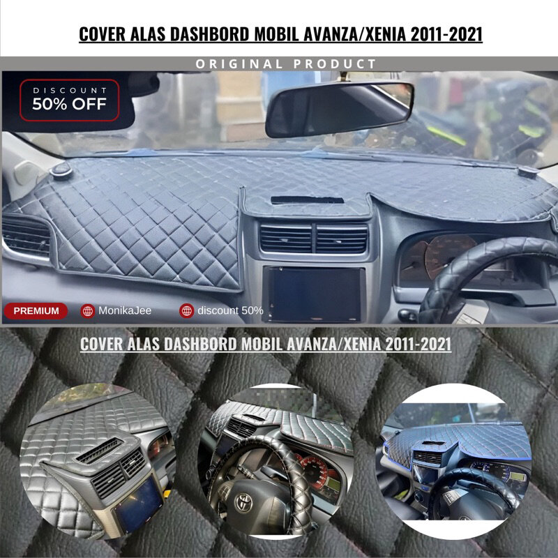 Cover Alas Dashboard kulit DAN kombinasi SETIR ALL NEW AVANZA/XENIA (2012-2020) Harga 87,918 rupiah*Gratis Ongkir