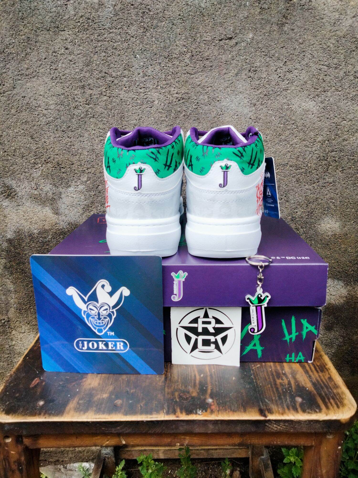 Aerostreet X Joker Harley Quinn Sepatu pria wanita sneakers