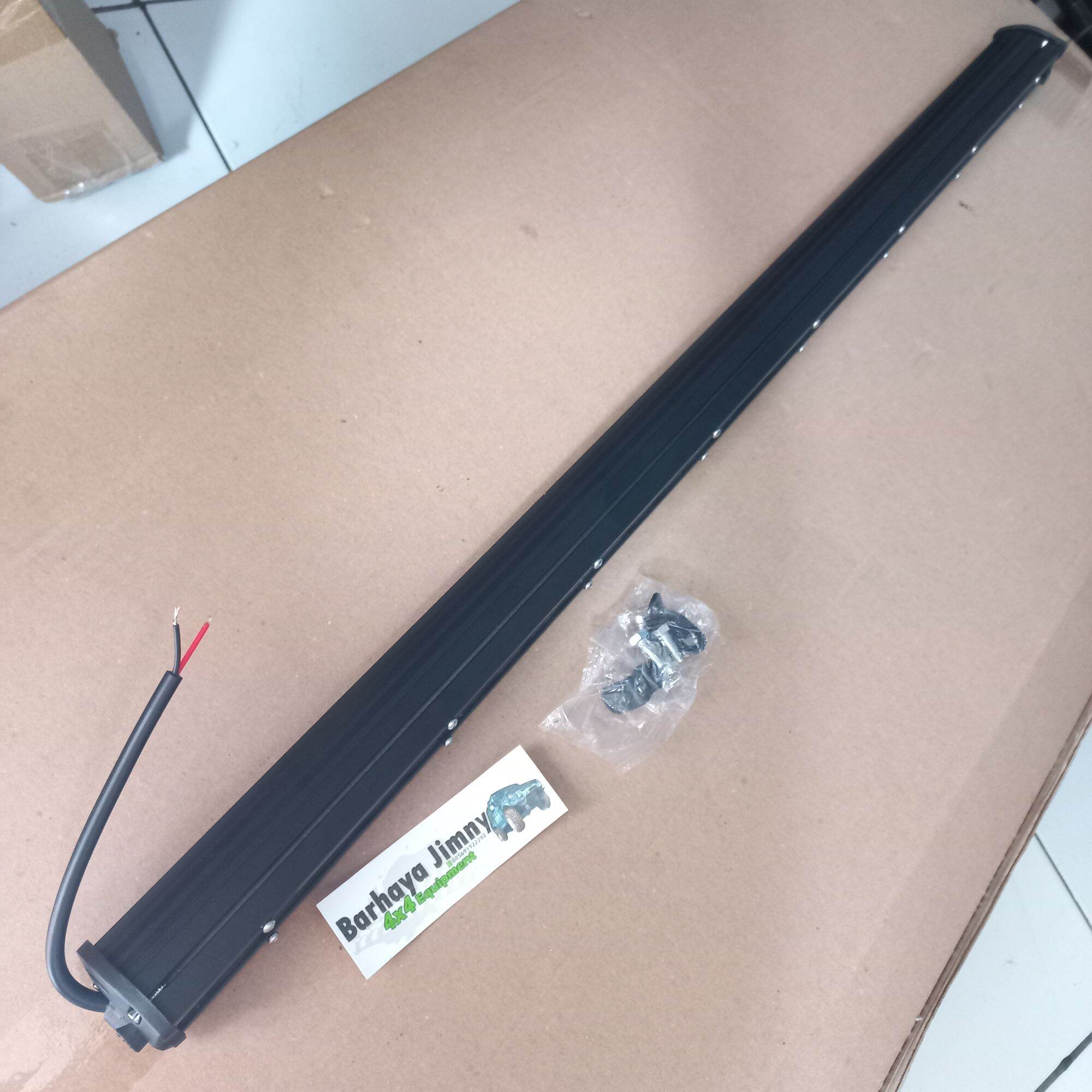 LED BAR SINGEL ROW 80CM 90WATT LEDBAR OFFROAD PUTIH TERANG JIMNY KATANA ...