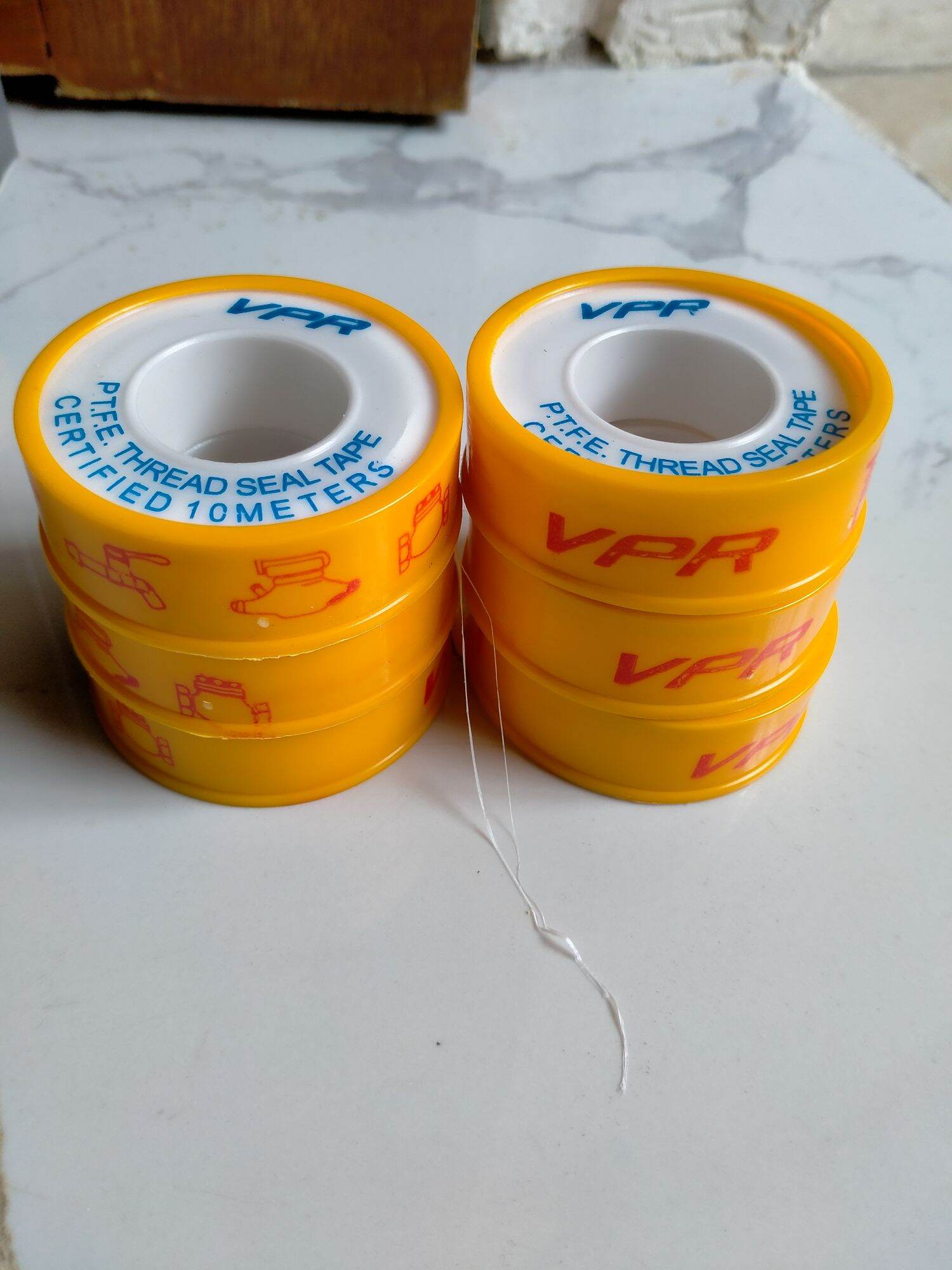 Seal Tape Sealtape Siltip Solatip Kran Air 10 Meter Lazada Indonesia