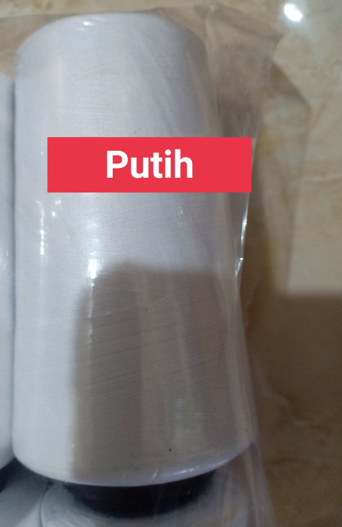 ( COD ) BENANG JAHIT PUTIH 40/2 ( POLOS )