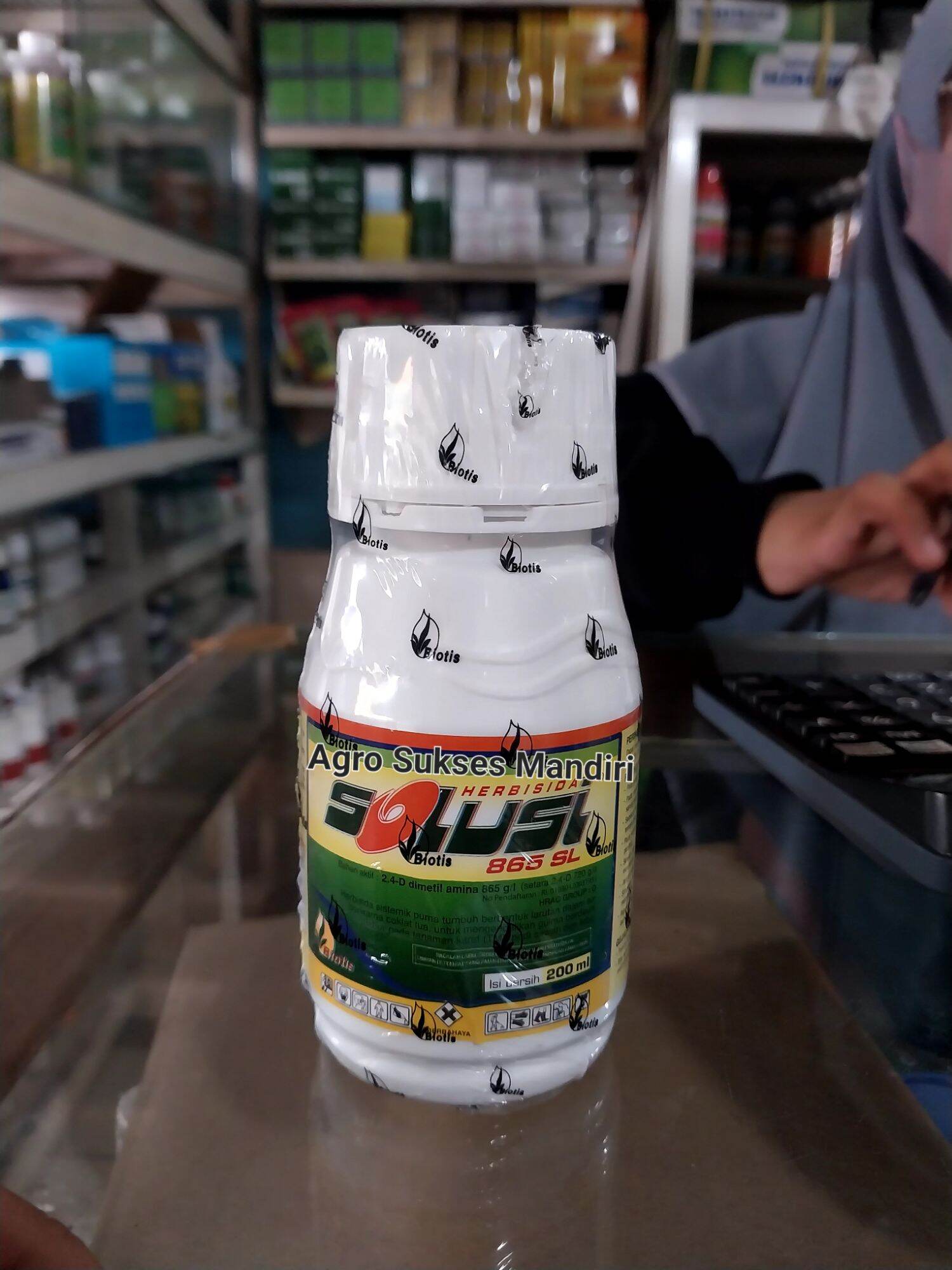 Solusi/Solusi 200 ml/Herbisida Solusi 865SL 200 ml/Obat Rumput ...