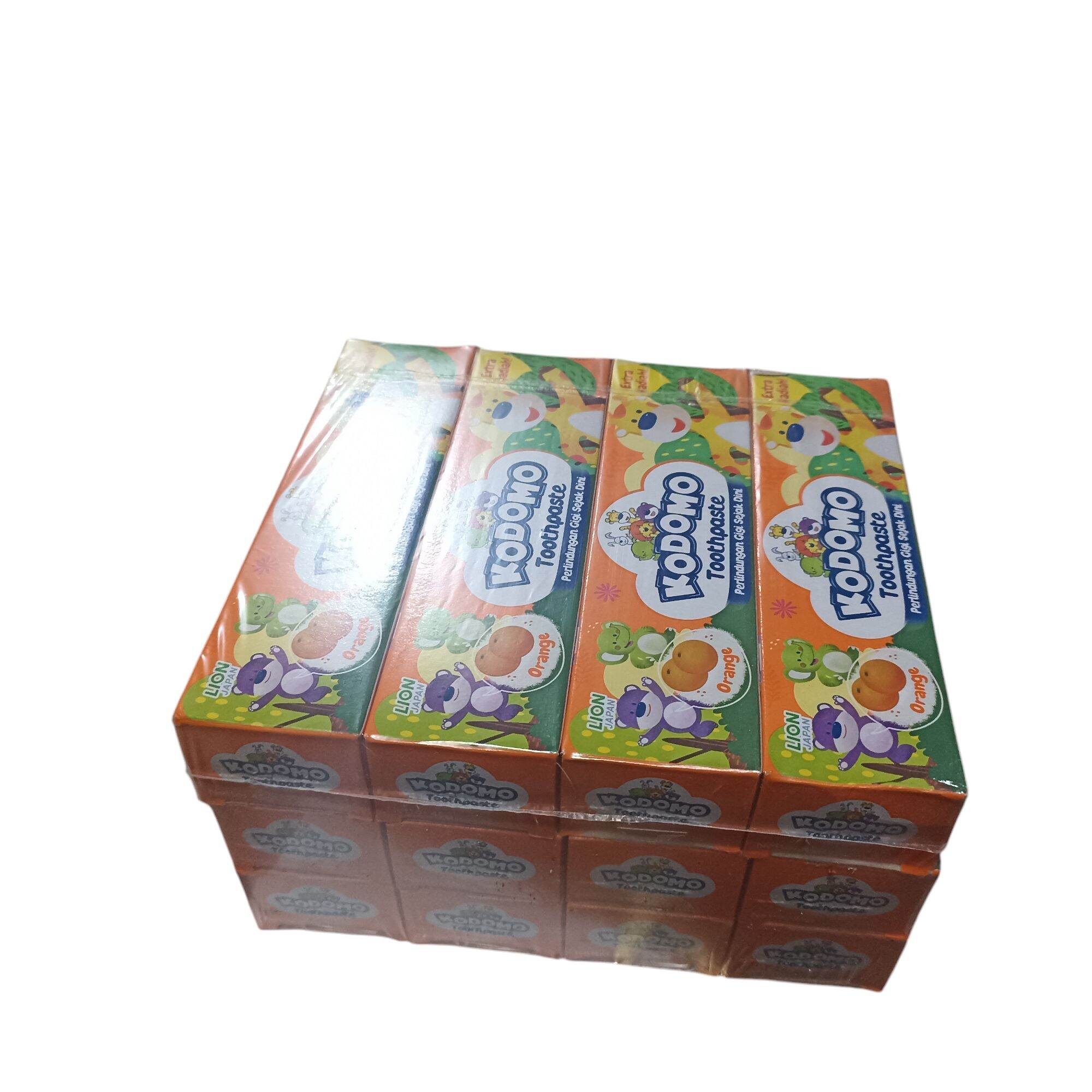 ( 1 lusin //12 pcs) kodomo pepsodent untuk anak varian rasa 45g FRE mainan //pepsodent anak²