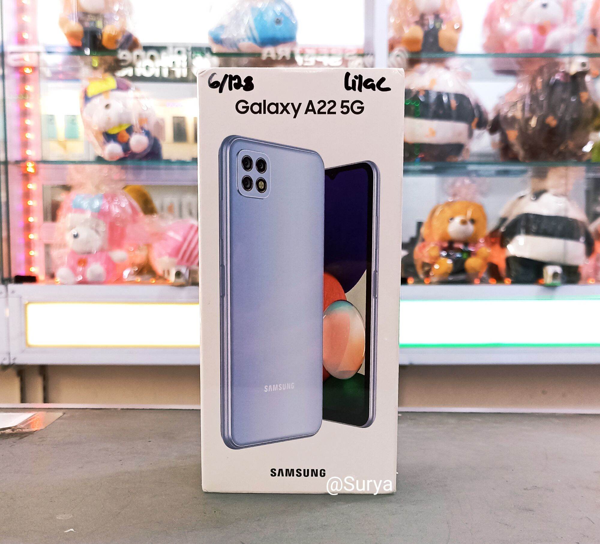 SAMSUNG A22 5G 6 128GB MURAH GARANSI RESMI 1 TAHUN Harga  3,348,000 Ringgit*Penghantaran Percuma
