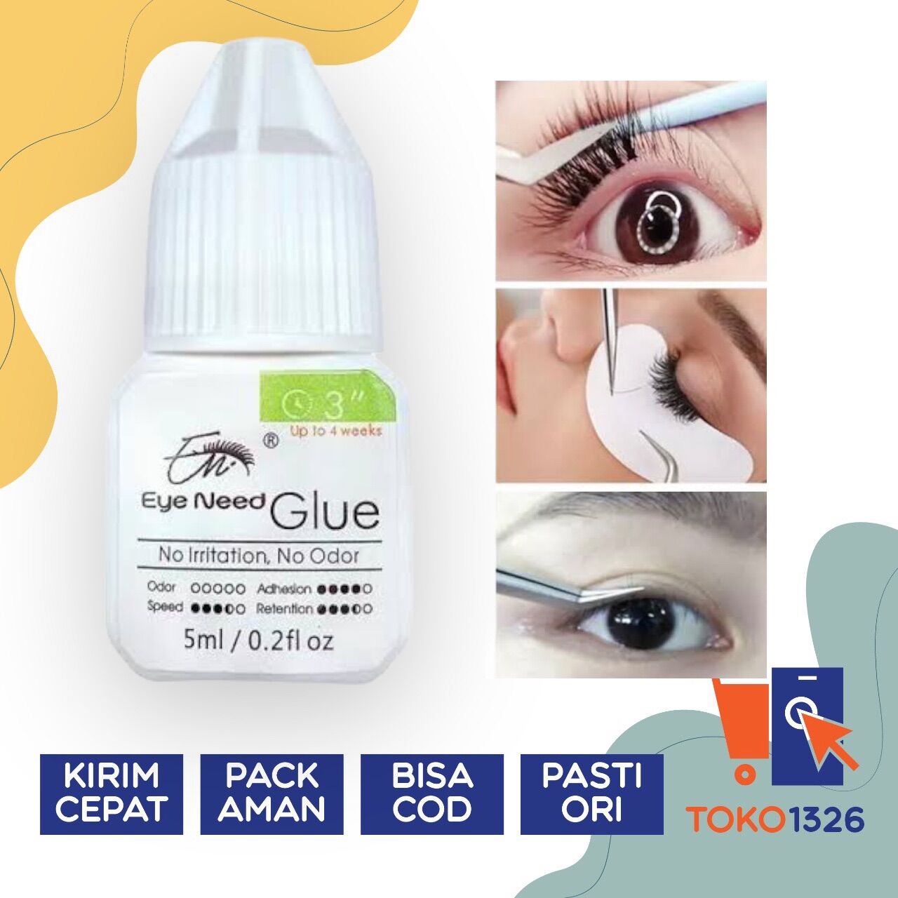 LEM EYELASH TIDAK PERIH TIDAK BERBAU BISA BANGET UNTUK MATA SENSITIF TAPI KUAT BISA SEBULAN LEBIH