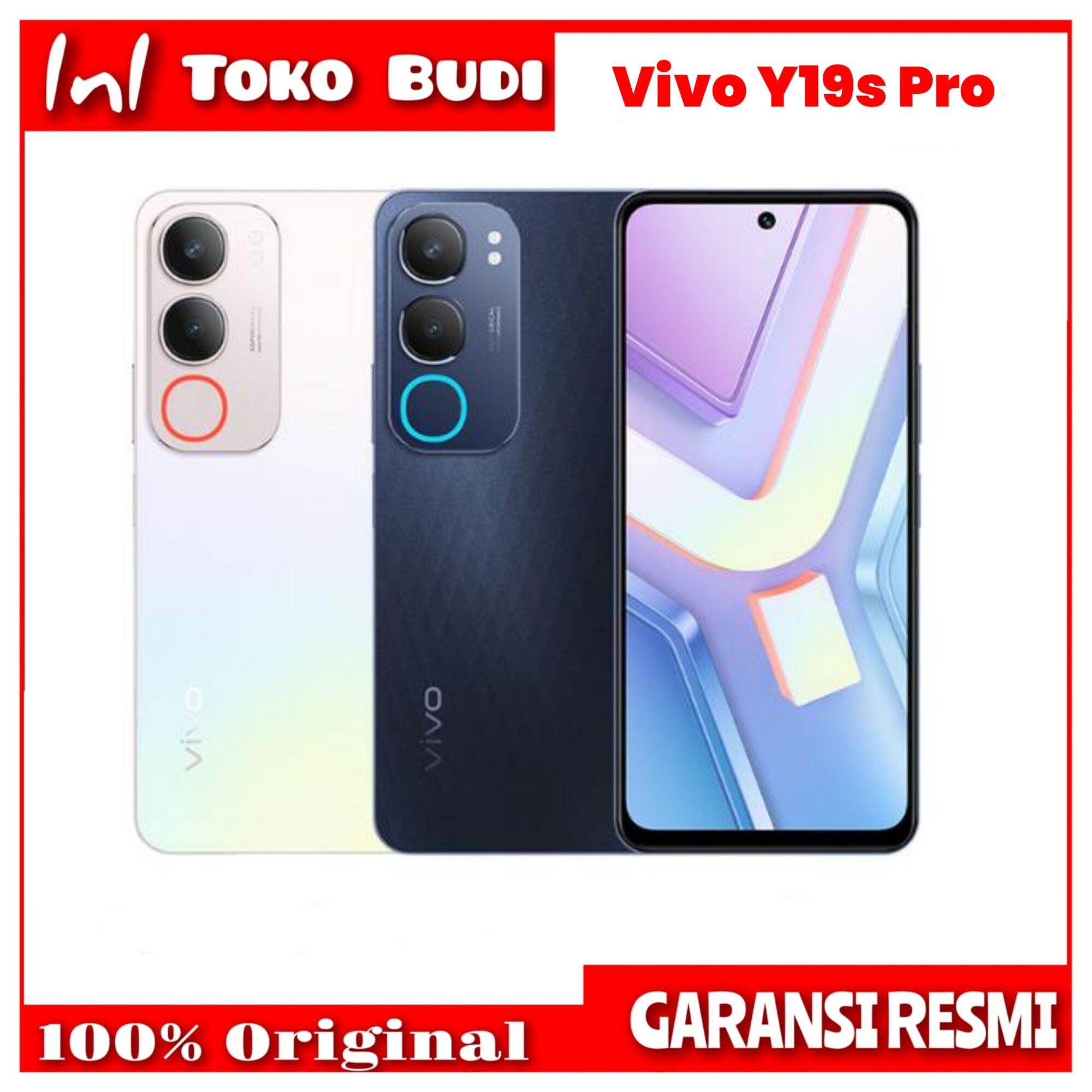 Vivo Y19S Pro (6/128) Official Warranty Harga 1,599,000 rupiah*Gratis Ongkir