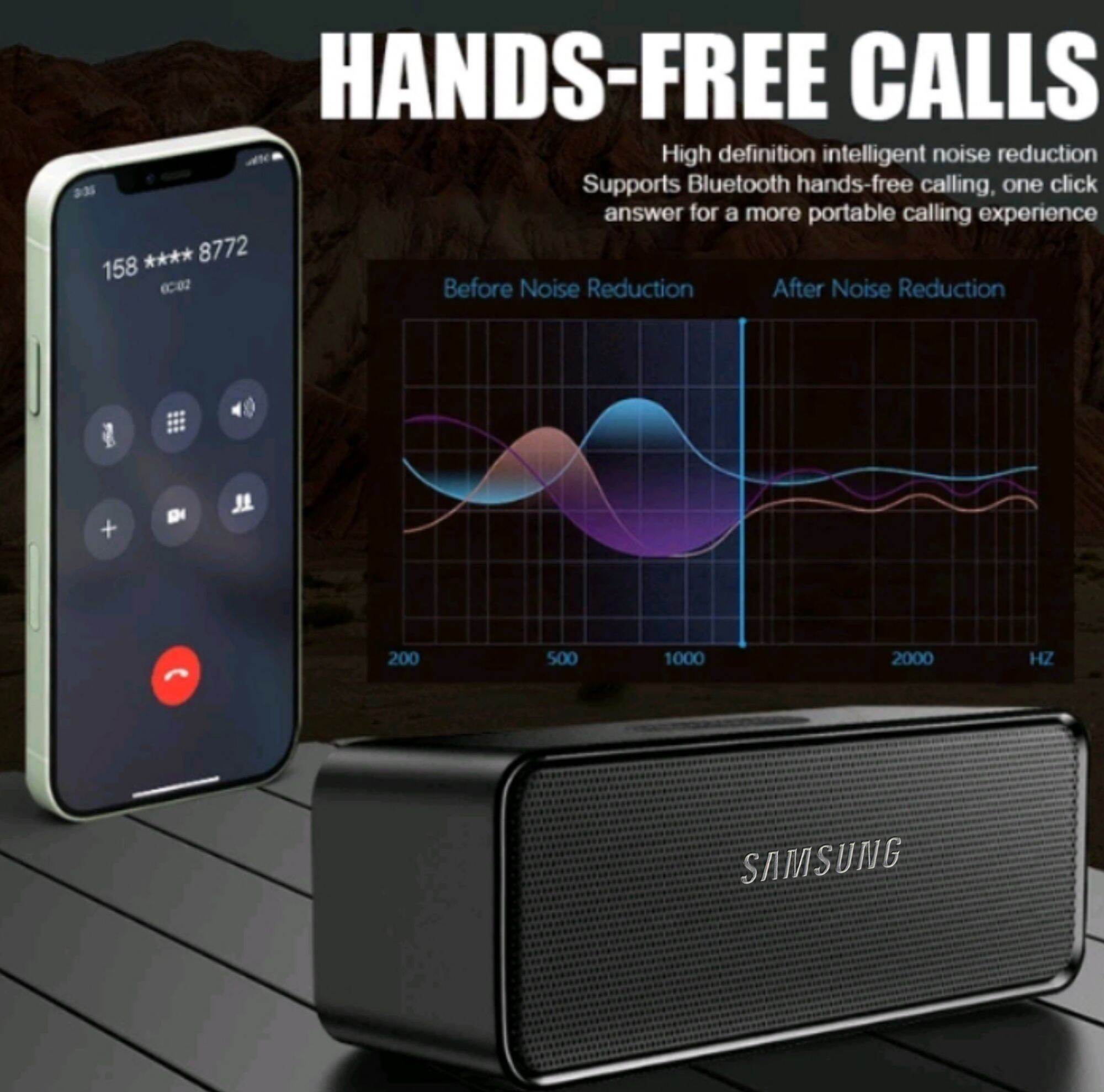 Speaker Bluetooth Samsung Extrabass Edition Music New Design Level