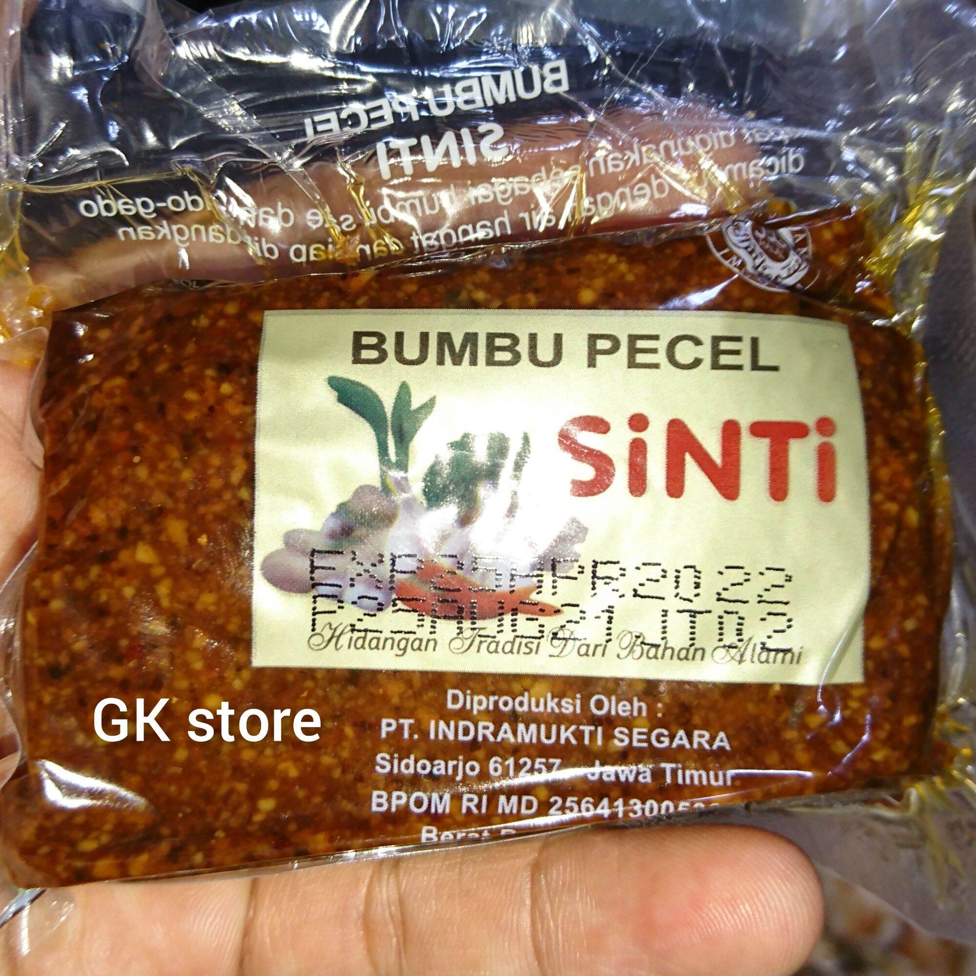 Bumbu Pecel Instan Sinti Kemasan 100 Gram Bumbu Instan Bumbu Tabur