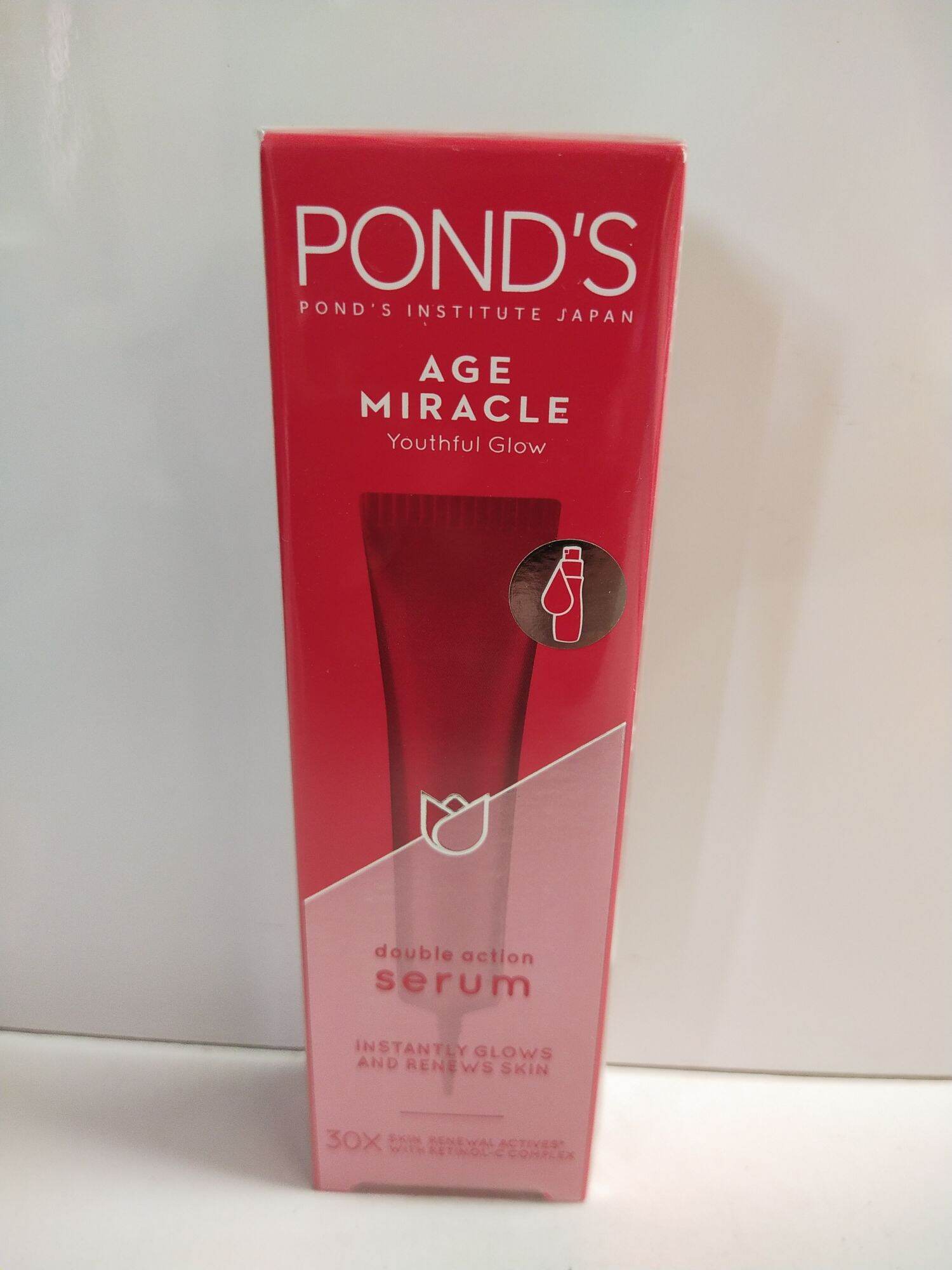 Pond Age Miracle Serum 15ml double action Youthful Glow Lazada Indonesia
