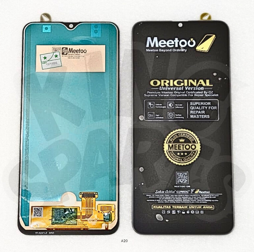 LCD touchscreen Samsung Galaxy A20 A205 a205f Meetoo Harga 11,760 rupiah*Gratis Ongkir