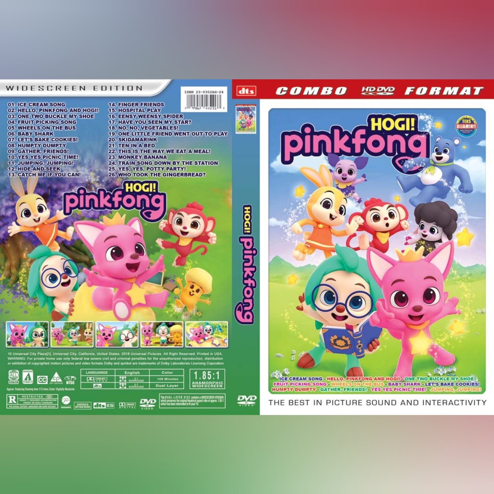 Dvd Film Hogi PinkFong (2024) | Lazada Indonesia