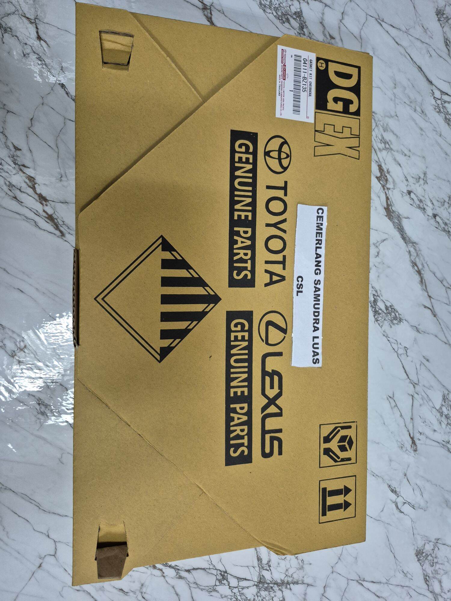 Packing set calya GRA Agya Ayla 1200cc 04111-bz135 Harga 405,000 rupiah*Gratis Ongkir