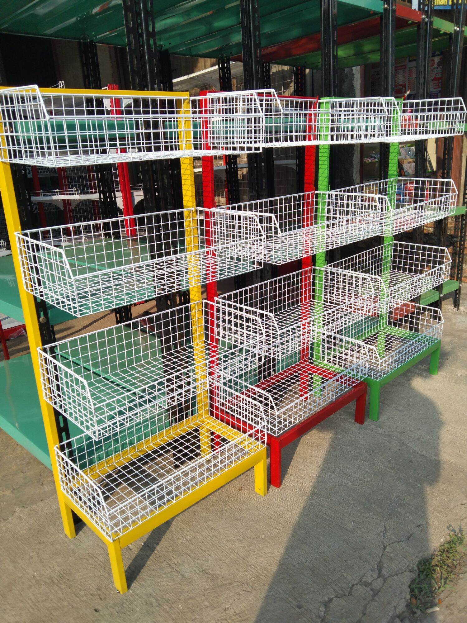 RAK CHIKI TOKO WARUNG CIKI SNACK SERBAGUNA 4 SUSUN MURAH Harga 232,800 rupiah*Gratis Ongkir