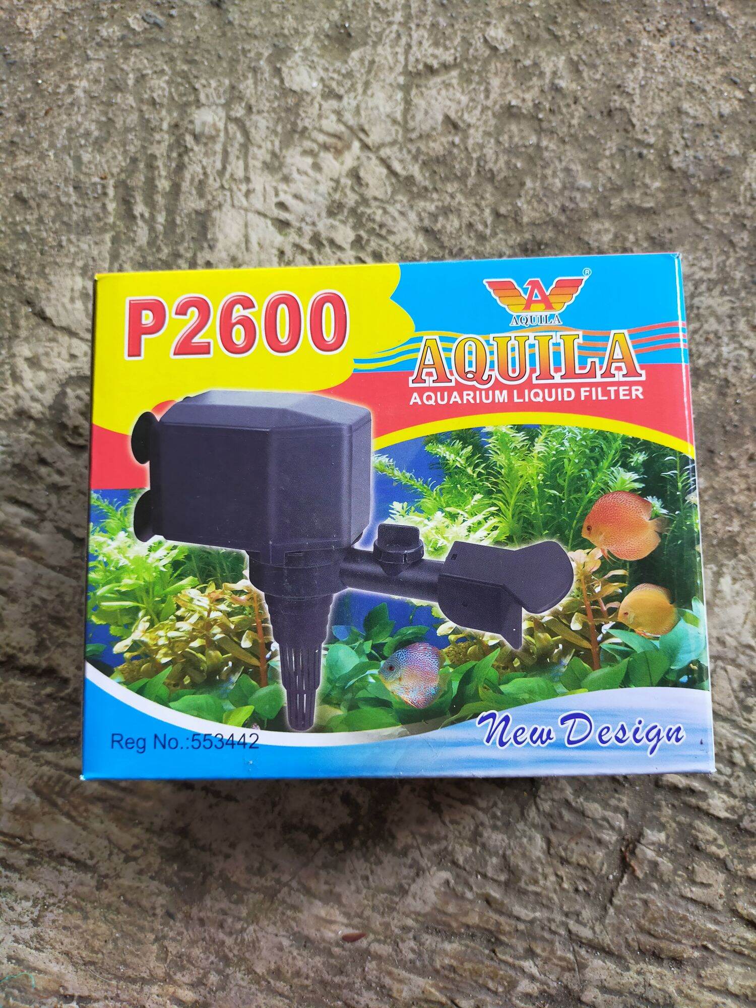 mesin pompa air aquarium Aquila p2600 power head aquarium Aquila 2600