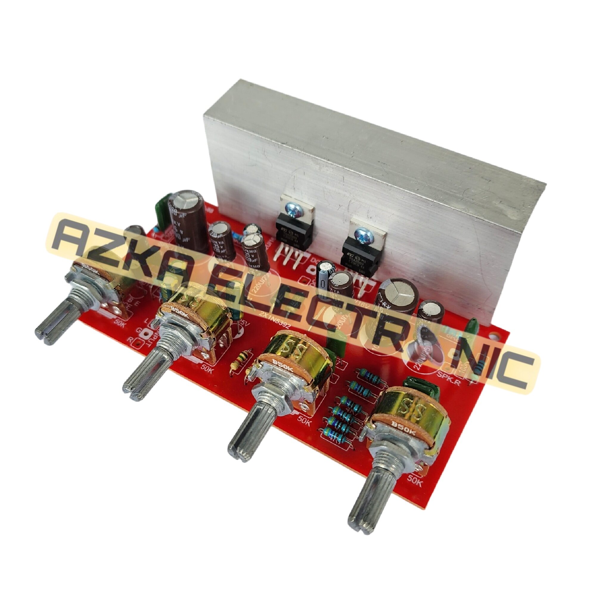 Kit Power Amplifier Speaker Aktif Stereo TDA 2003 12V DC AE58 Lazada