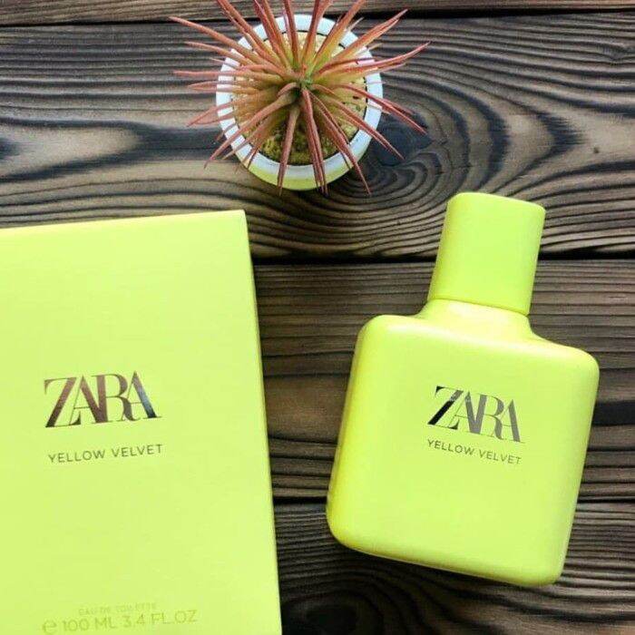 yellow zara perfume