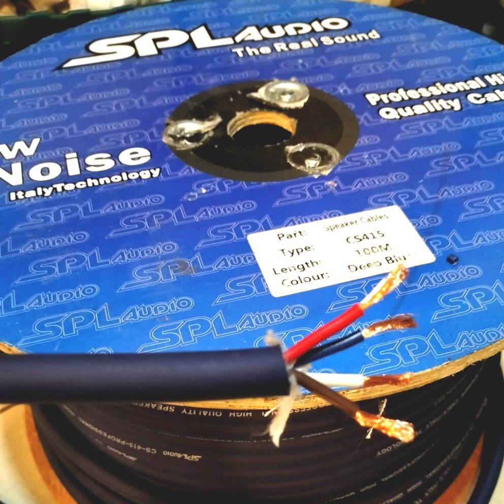 Câble Haut-parleur HiFi In-akustik S25 - Bi-Wire / Single-Wire, 415, Neuf, Origine Allemagne