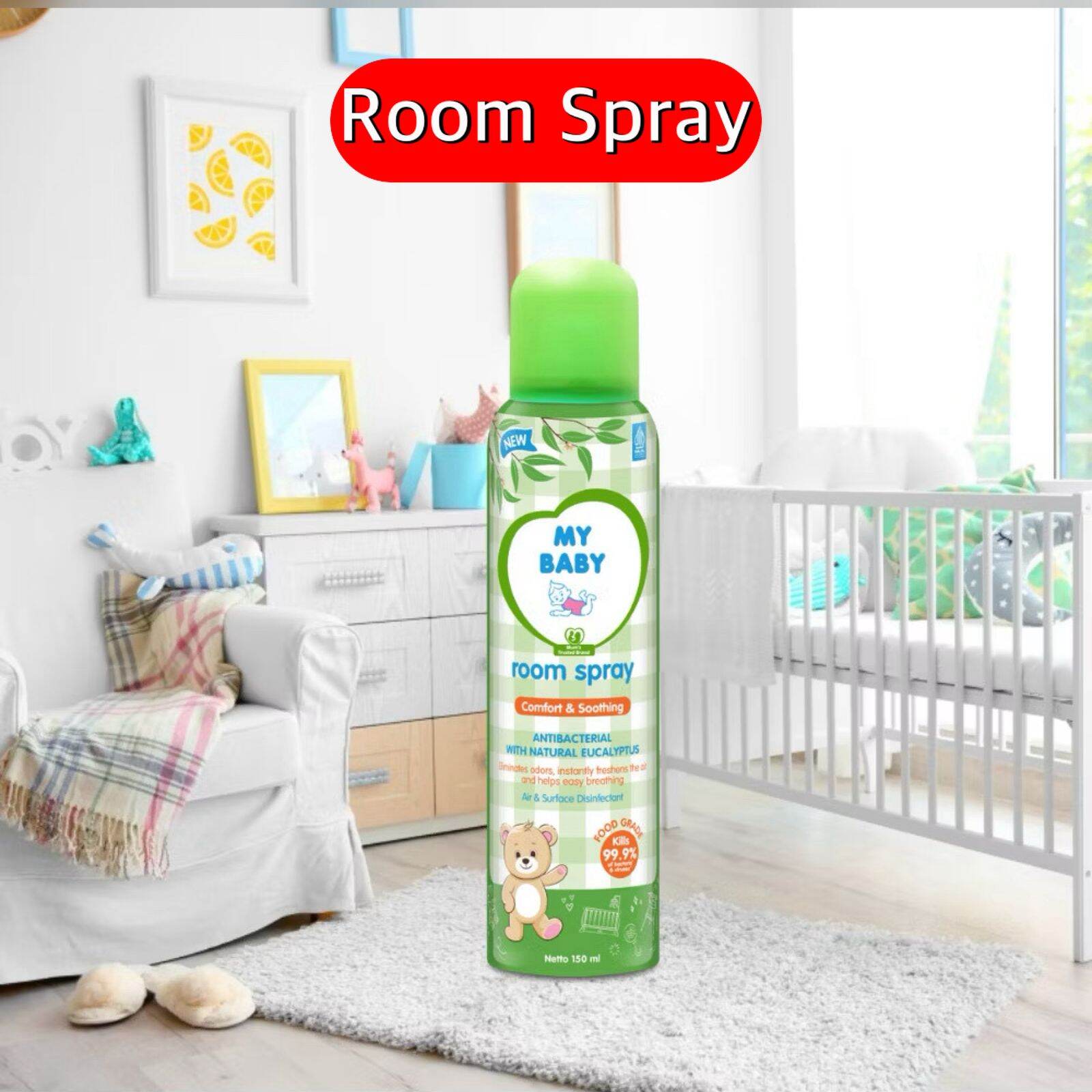 My Baby Room Spray Antibacterial Comfort & Soothing - 150ml