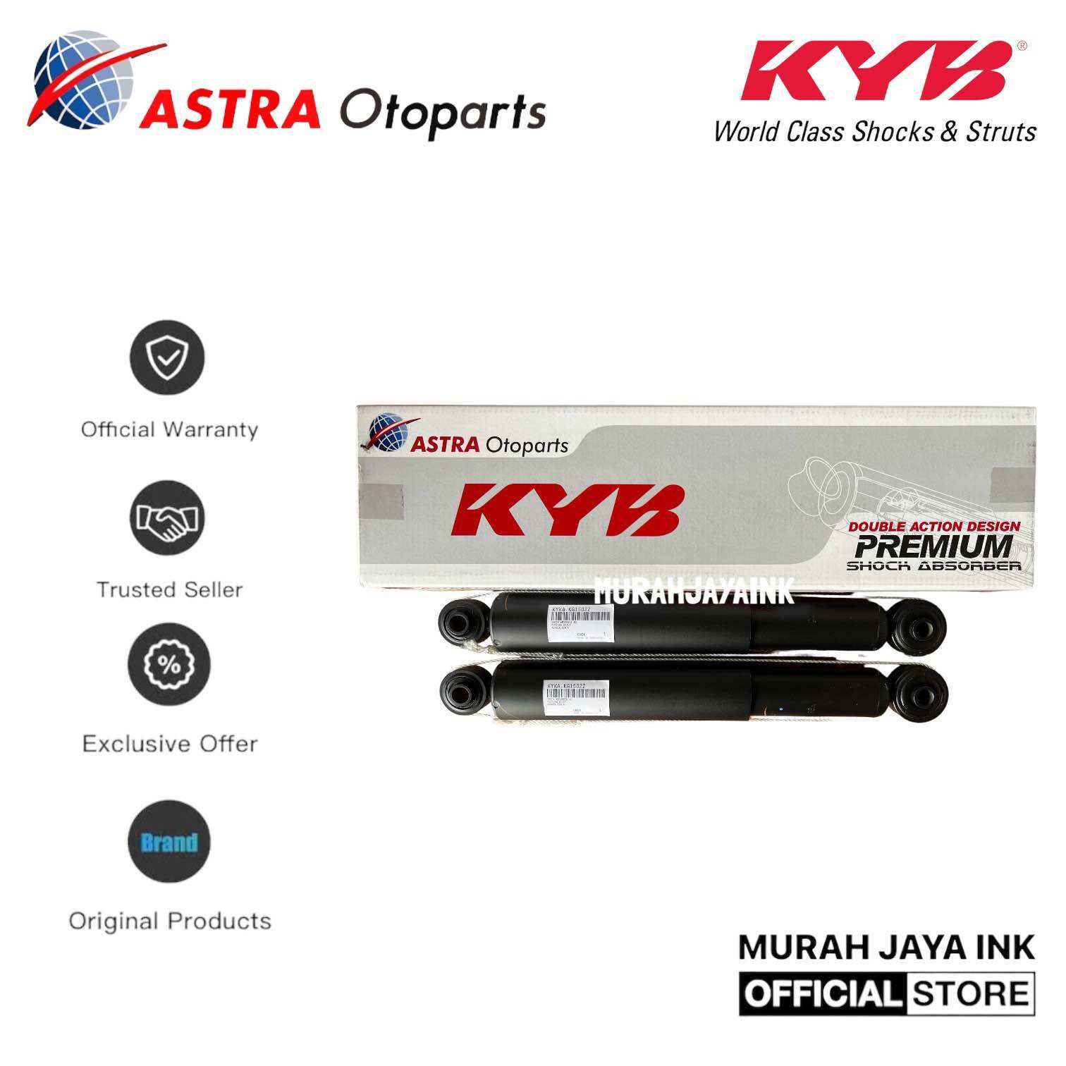 Shock breaker KYB Kayaba premium Toyota all Avanza rush Xenia Terios Gran Max Luxio Belakang original Harga 583,884 rupiah*Gratis Ongkir