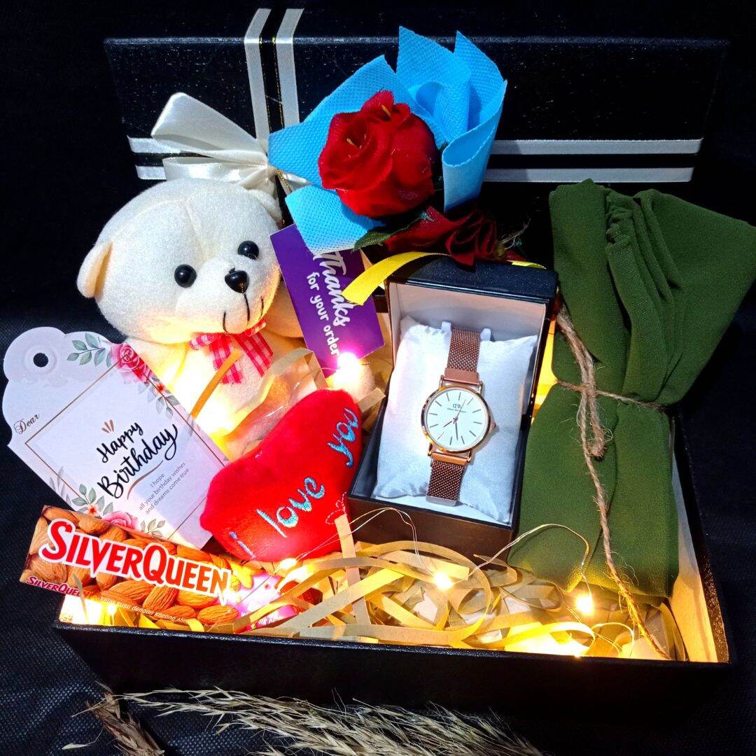 Kado Ulang Tahun Boneka LED Hadiah Ulang Tahun Anniversary Wisuda