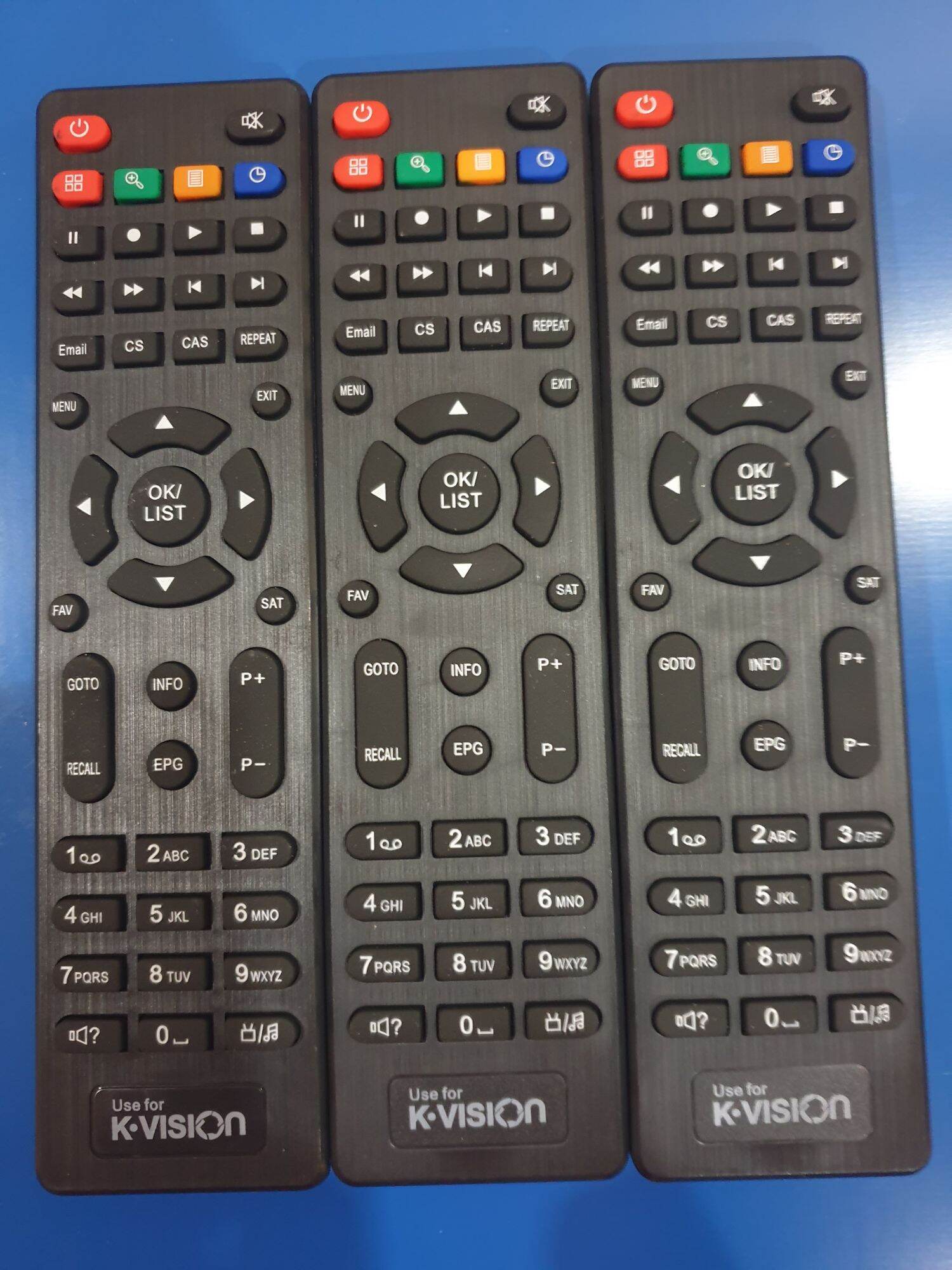 Remot untuk reciver kvision c2000 bromo.kwalitas ori Harga 11,000 rupiah*Gratis Ongkir