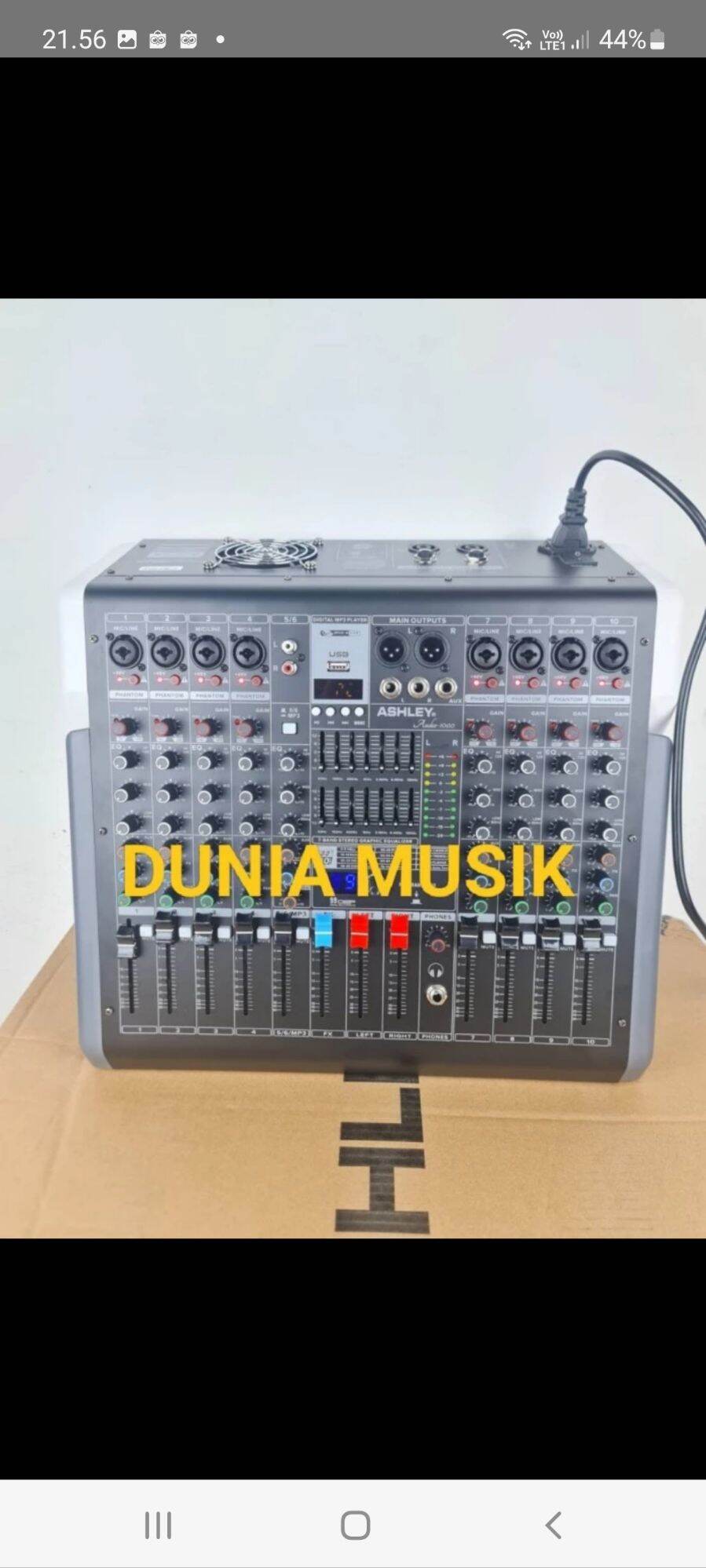 power mixer ashley audio 1000 audio1000 10 channel original Lazada