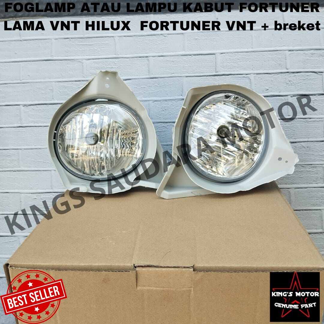 Foglamp Atau LAMPU Kabut Fortuner Lama Vnt Hilux Fortuner Vnt & Breket Harga 250,000 rupiah*Gratis Ongkir