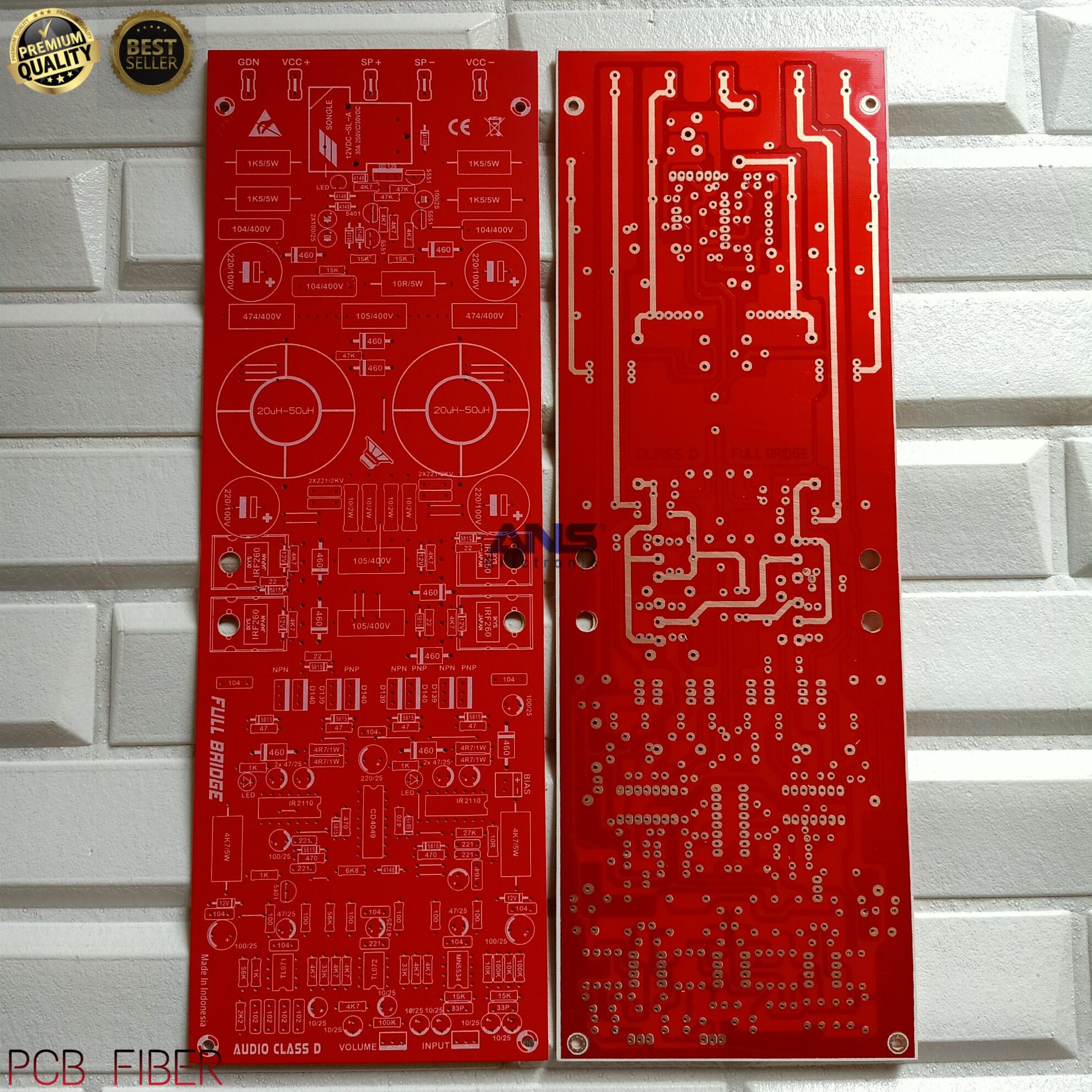 PCB Class-D FULLBRIDGE | Lazada Indonesia