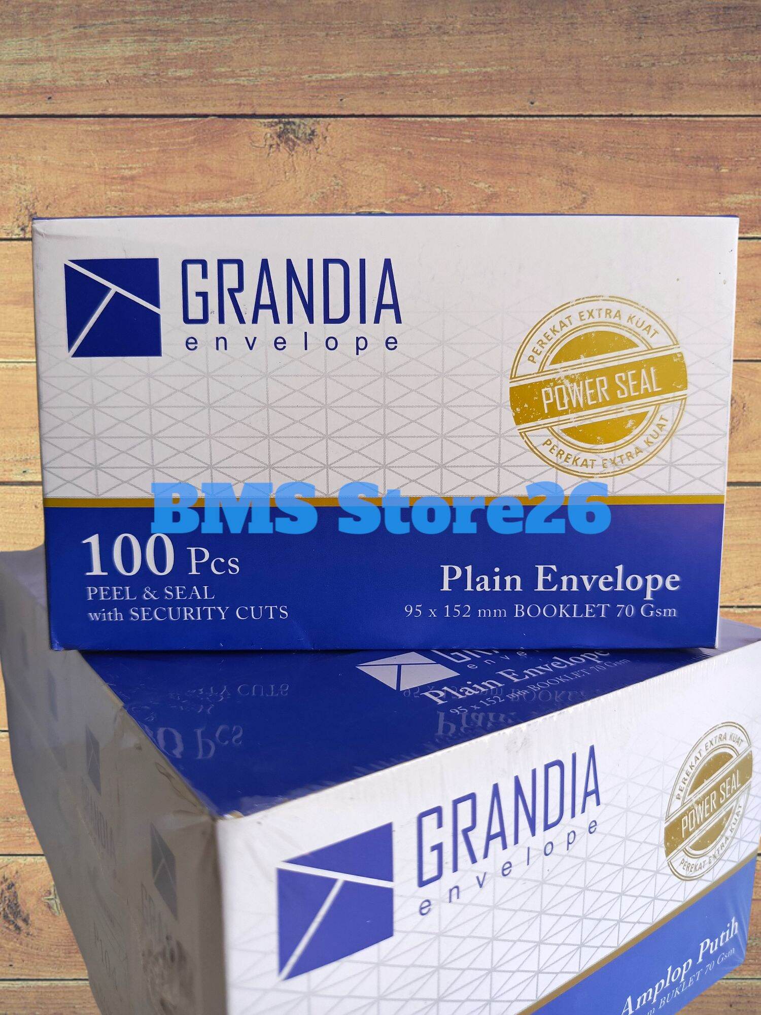 Amplop Grandia 104 - Amplop Putih - Amplop Kondangan - 1 Pack Isi 100 Pcs