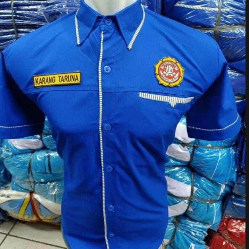 Kemeja Salur Karang Taruna ⭐⭐⭐⭐⭐ Lazada Indonesia 0806