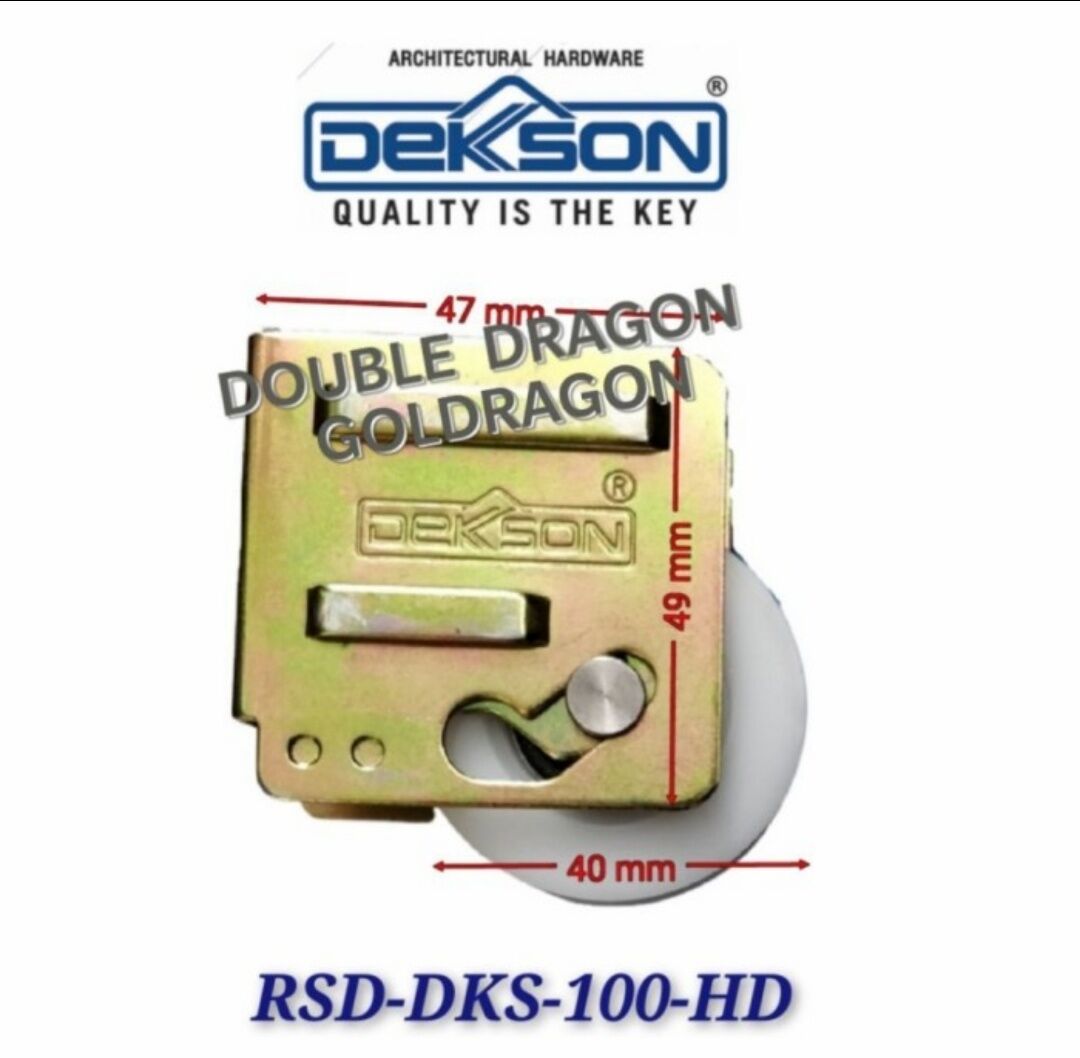 Roda Sliding Door Heavy Duty HD Dekkson RSD 100 HD Lazada Indonesia