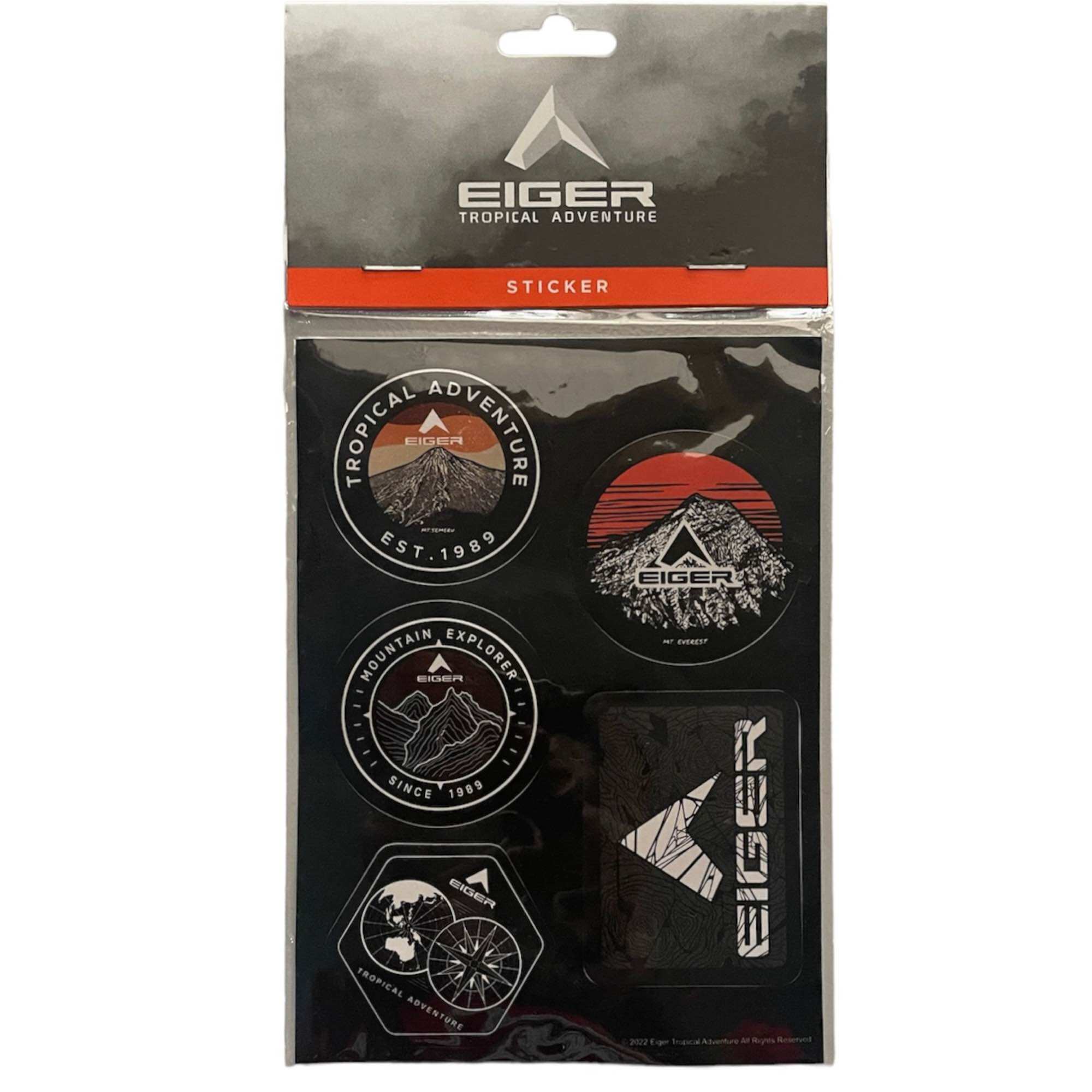 Sticker Eiger Stiker Decal Eiger OriginaI X-Mountain Sticker | Lazada Indonesia