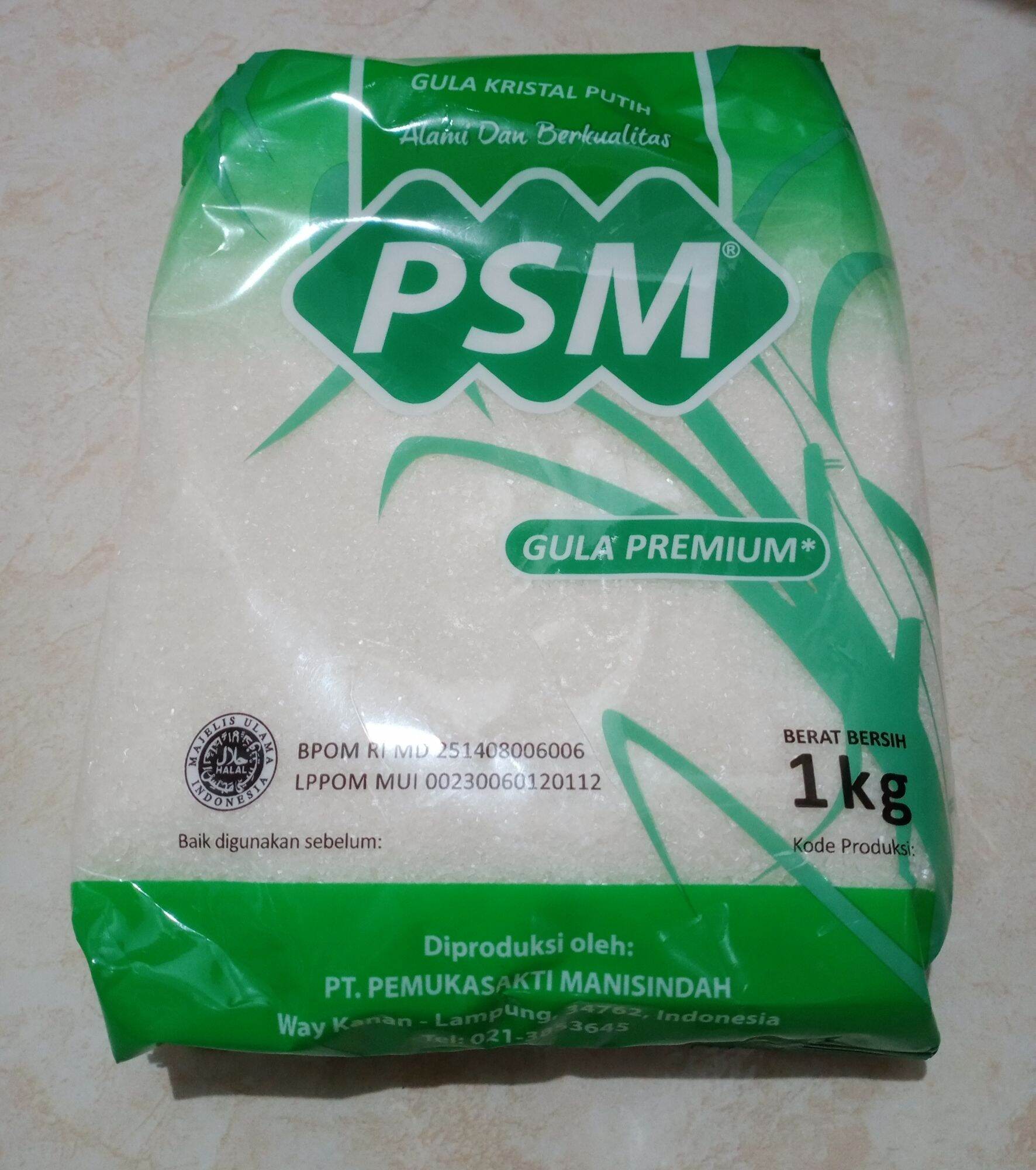 Gula Putih Psm 1 Kg Lazada Indonesia 4087