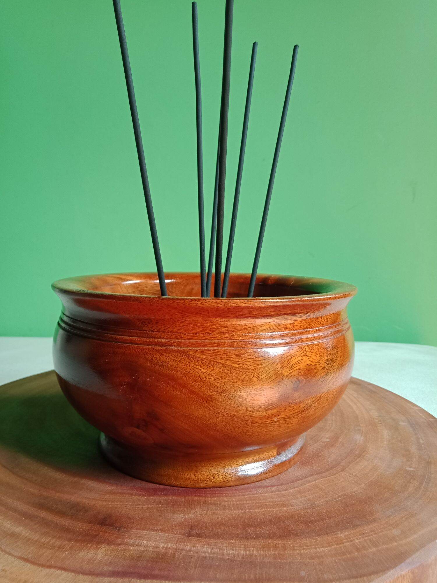 tempat bakar dupa model guci cina antik DM 16 cm