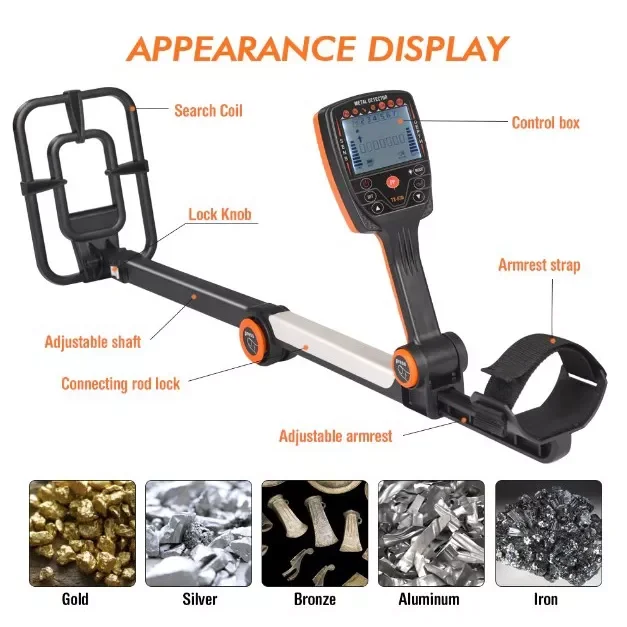 TX 630 Folding Metal Detector High Quality