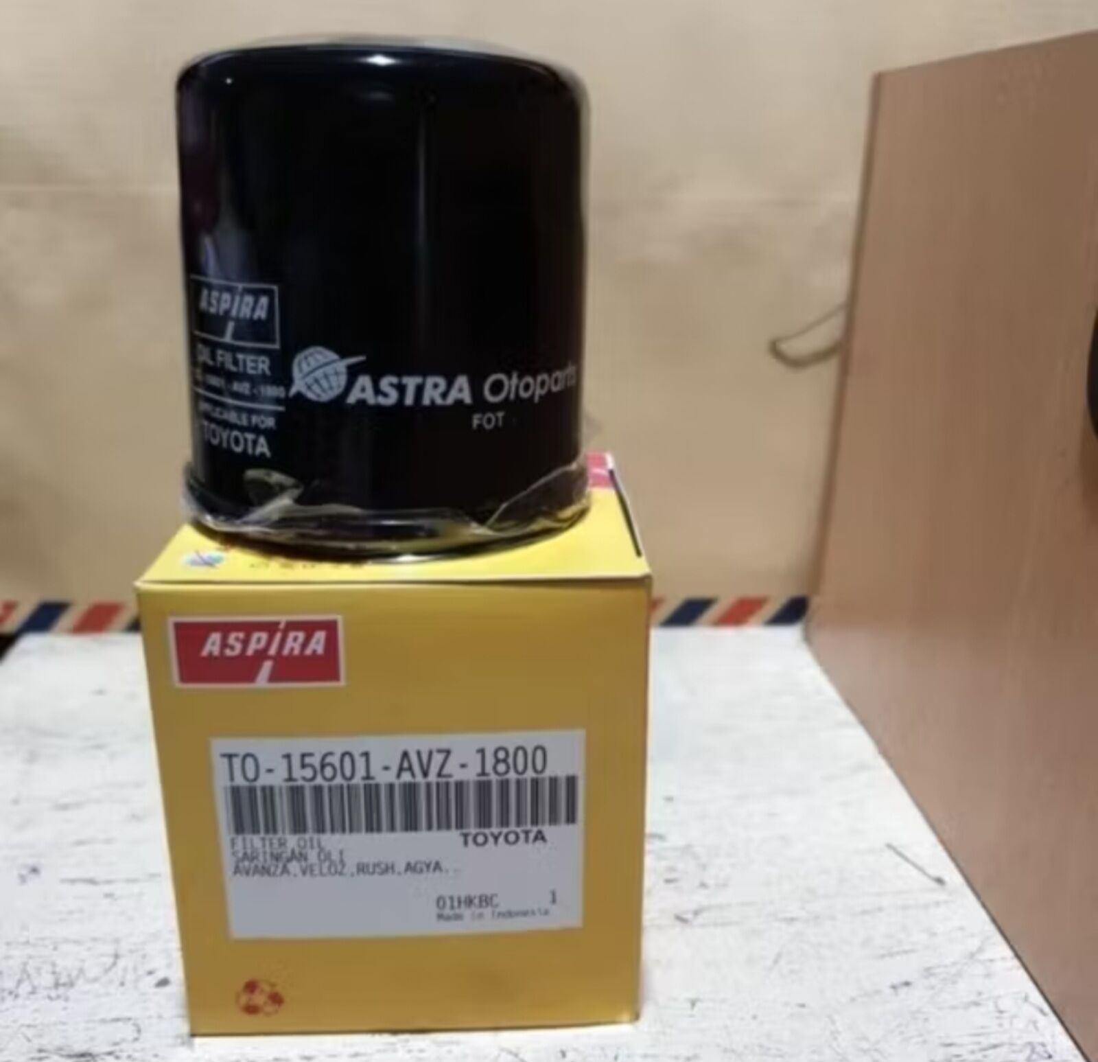 Oli Filter Toyota Avanza Aspira Harga 33,000 rupiah*Gratis Ongkir