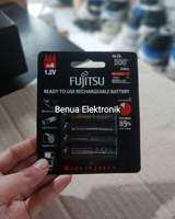 Promo Baterai FUJITSU HITAM A3 ISI 4 Rechrgeable Typ. 950mAh Min.900mAh HR-4UTHCEX(4B)
