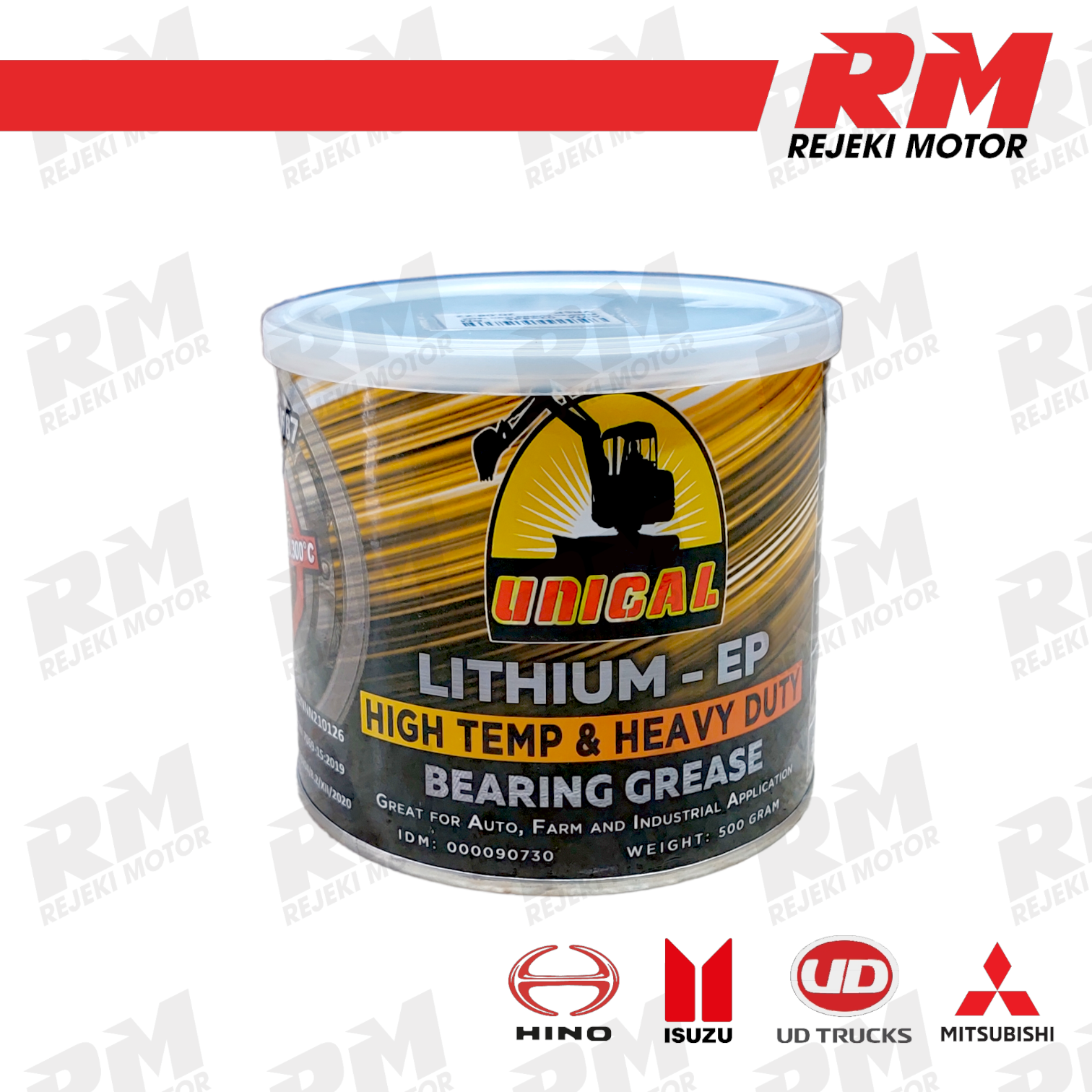 STEMPED BEARING GREASE LITHIUM HIGH TEMP UNICAL | Lazada Indonesia