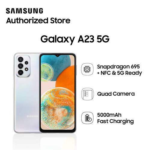 SAMSUNG A23 5G 6/128 8/128 GARANSI RESMI NEW BNIB Harga  3,125,000 Ringgit*Penghantaran Percuma