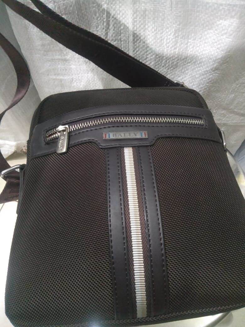 Tas kantor tas laptop bally tas pria wanita kulit - Fashion Pria - 899520395