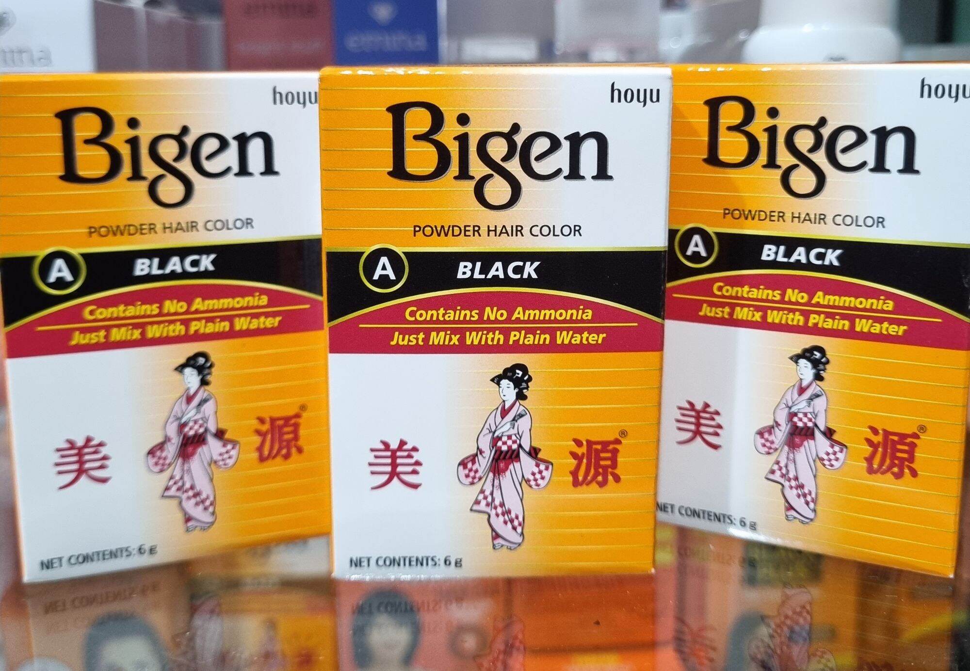 Bigen Powder Hair Color ( Black ) 6 Gr | Lazada Indonesia