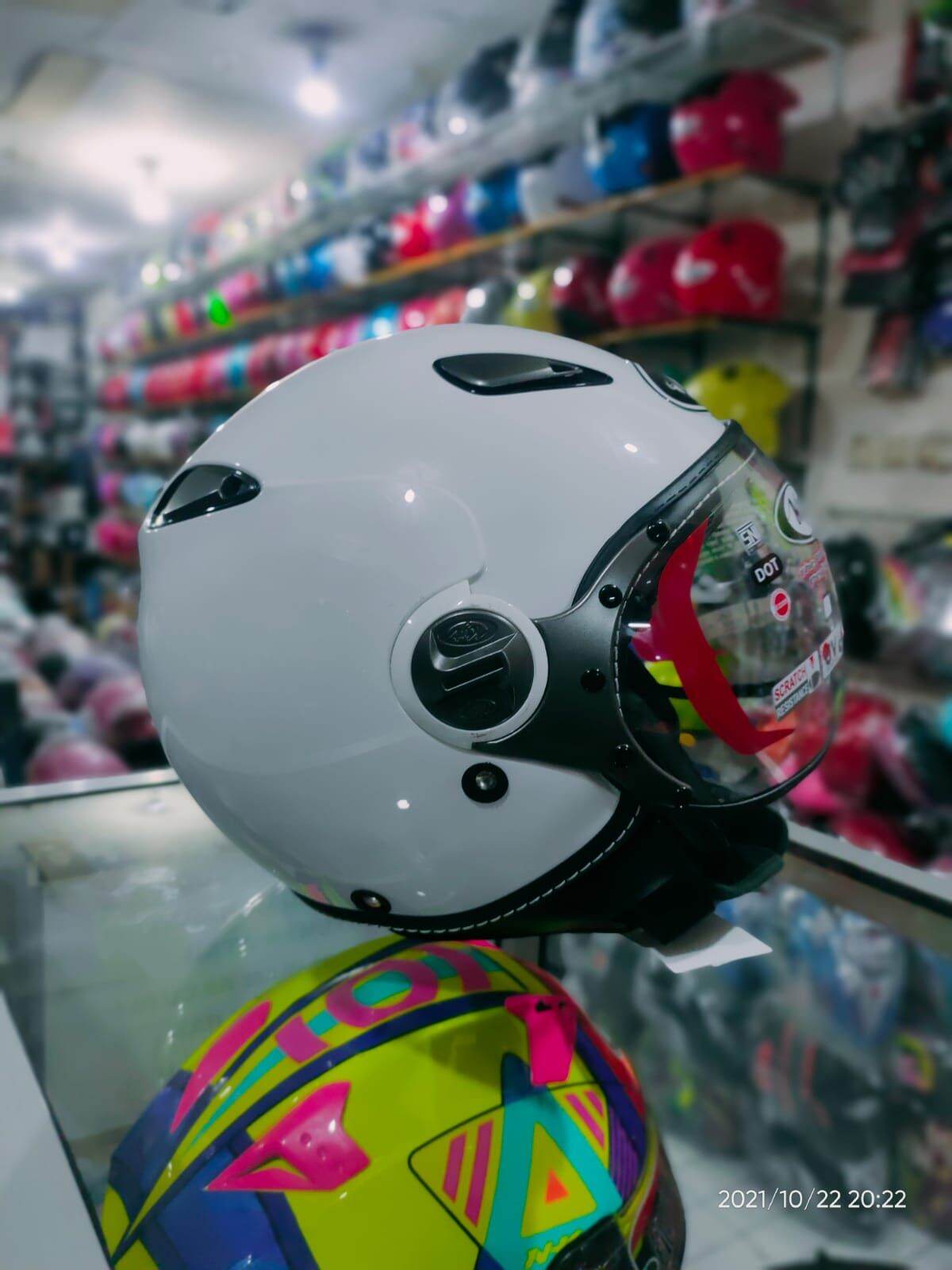 HELM KYT ELSICO PUTIH ORIGINAL Lazada Indonesia