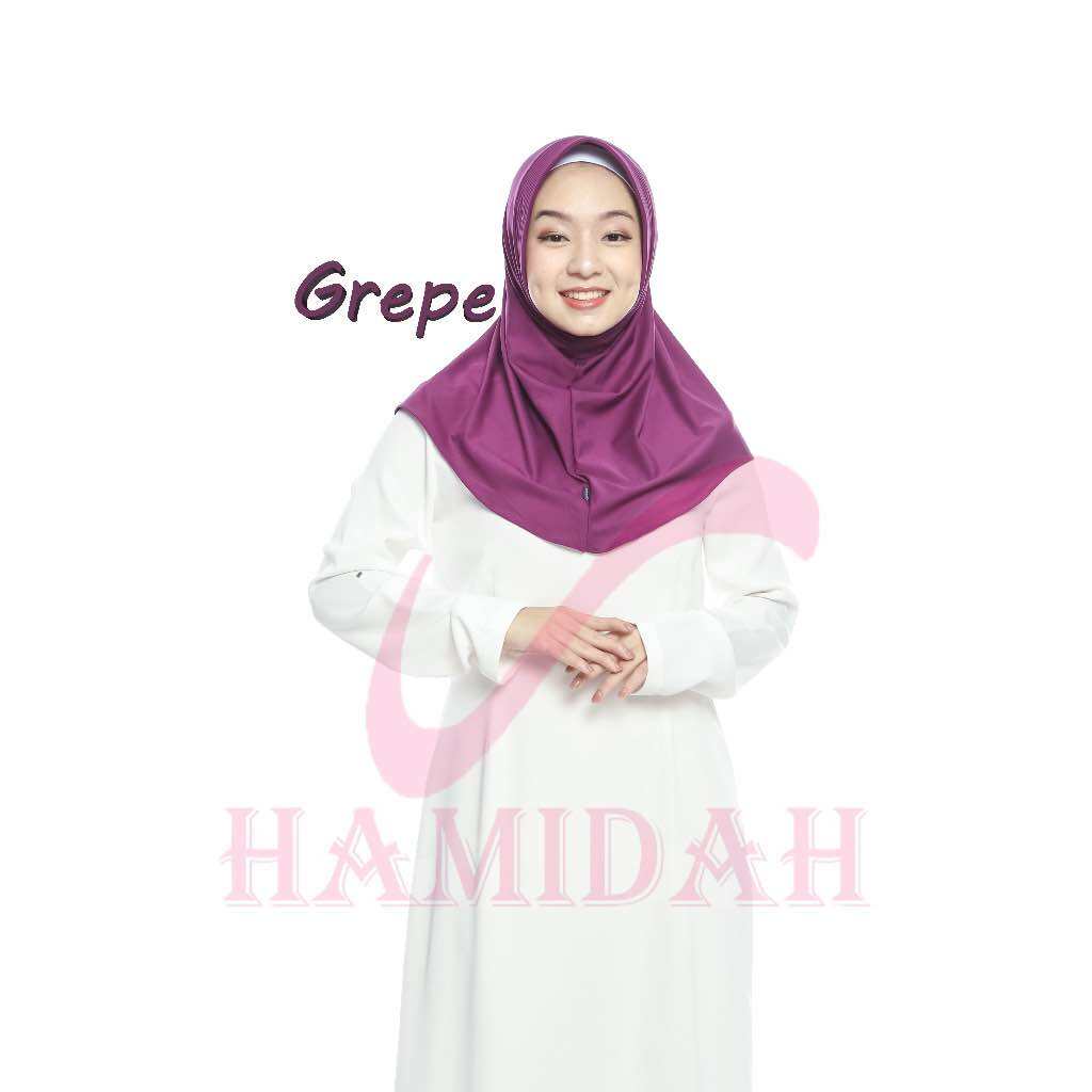HIJAB BERGO HAMIDAH SIZE S II JILBAB KERUDUNG INSTAN BY HAMIDAH | Lazada  Indonesia