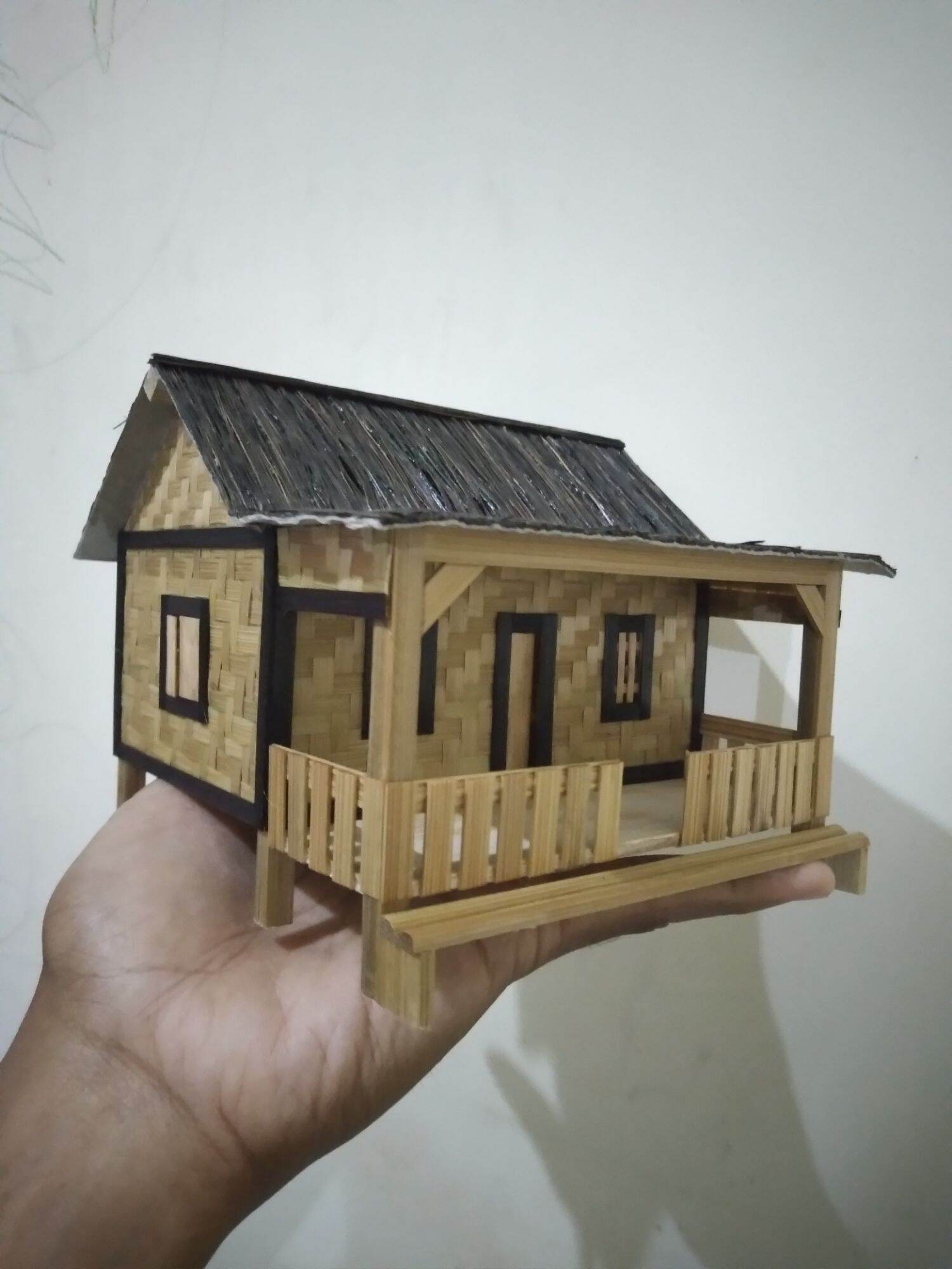 miniatur rumah adat jawa/ Rumah adat tradisional jawa tengah | Lazada