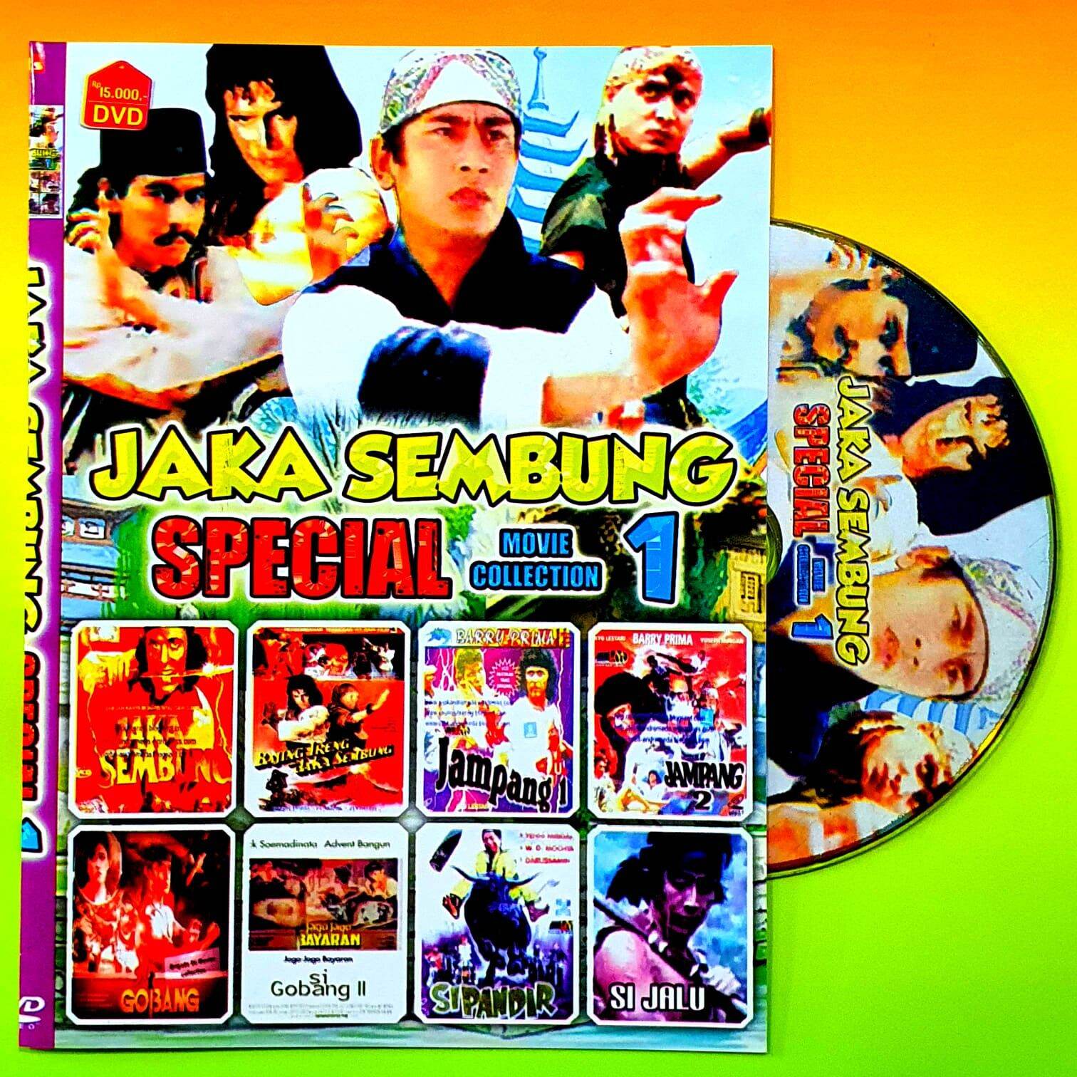 KASET DVD 8 JUDUL FILM JAKA SEMBUNG-KASET DVD FILM JAKA SEMBUNG-FILM ...