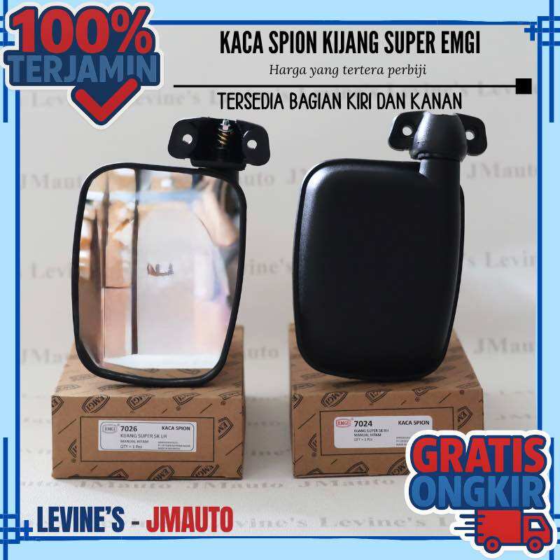 kaca spion kijang super hitam manual (harga perbiji) / kaca spion kijang 5k / kaca spion toyota kijang / kaca spion kijang grand / kaca spion kijang kiri 7026 / kaca spion kijang kanan 7024 / kaca spion kijang super 5k / spion emgi kijang Harga 31,000 Ringgit*Penghantaran Percuma