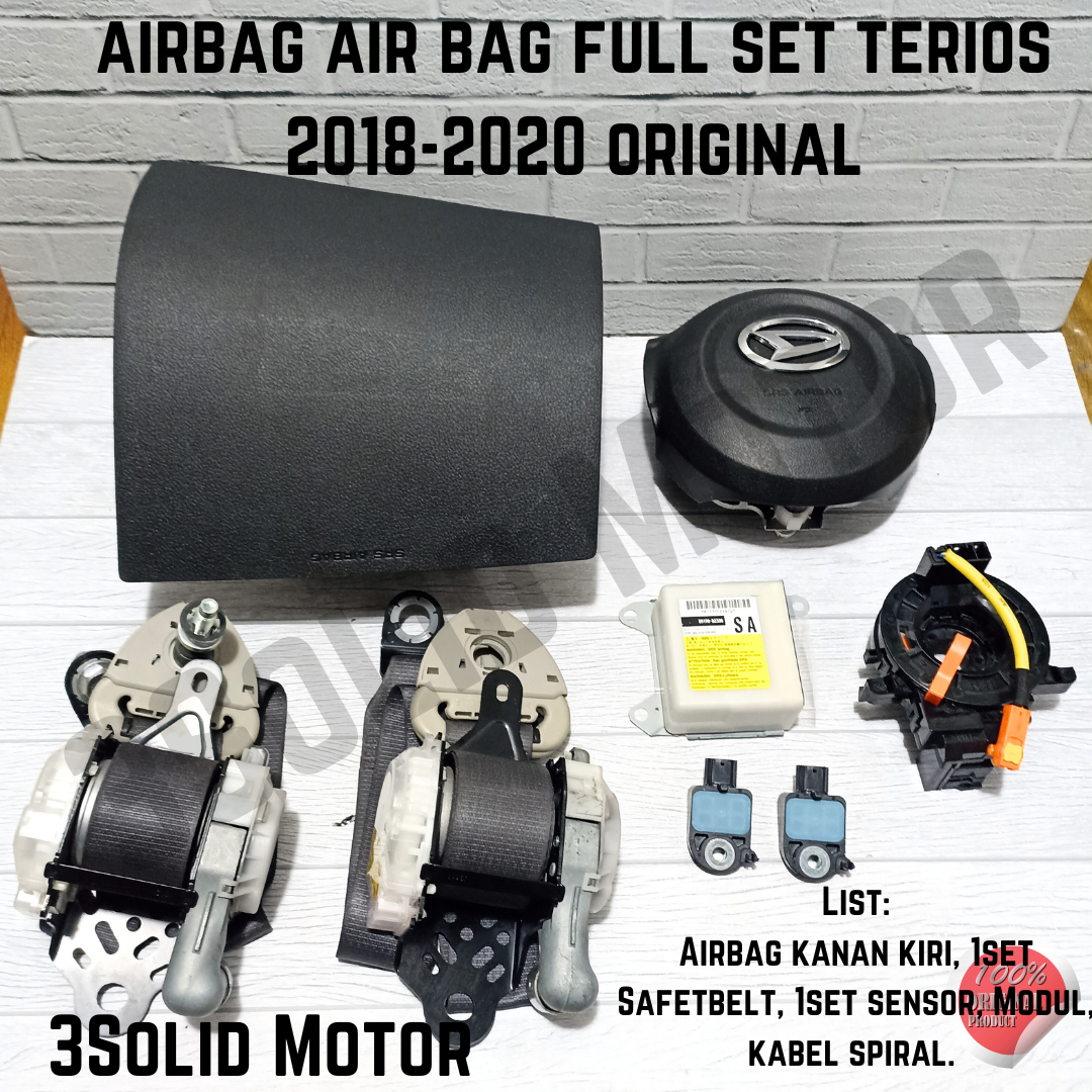 AIRBAG AIR BAG FULL SET TERIOS 2016-2020 ORIGINAL Harga 6,999,999 rupiah*Gratis Ongkir