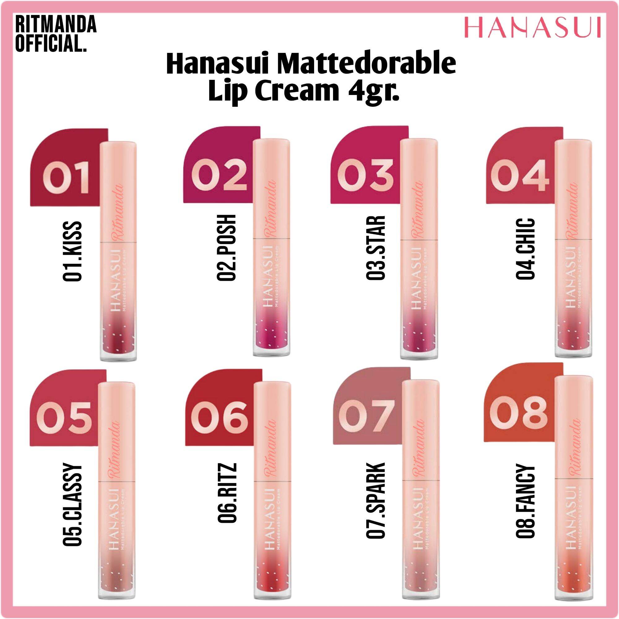 ombre lip cream hanasui