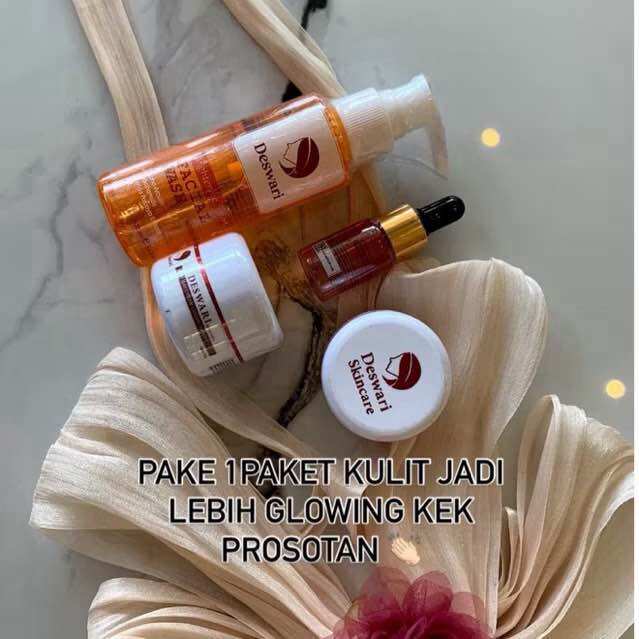 Flek+Glow Package/Difficult Whitening Package Deswari Skincare