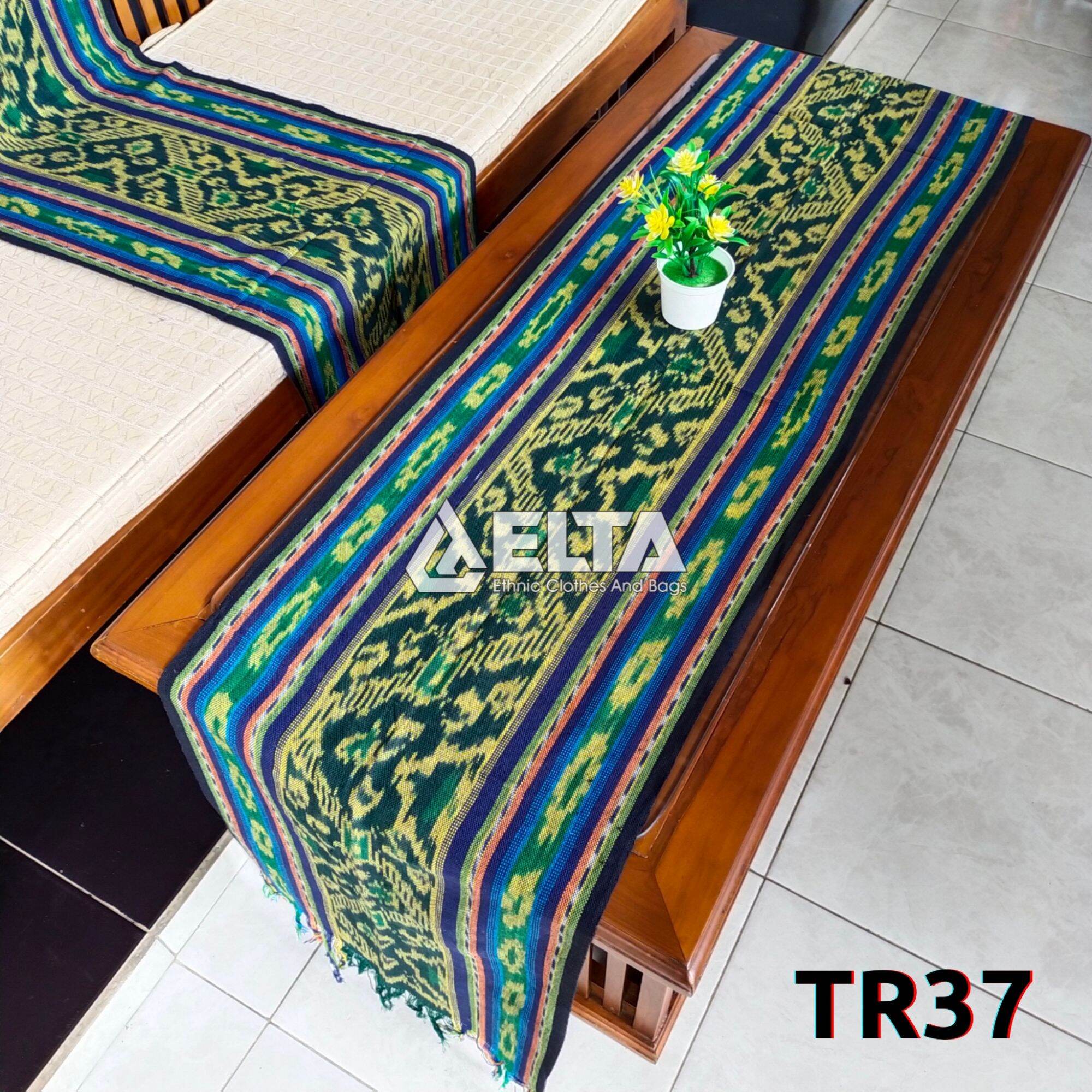 Taplak tenun hiasan etnik Runner table | Lazada Indonesia